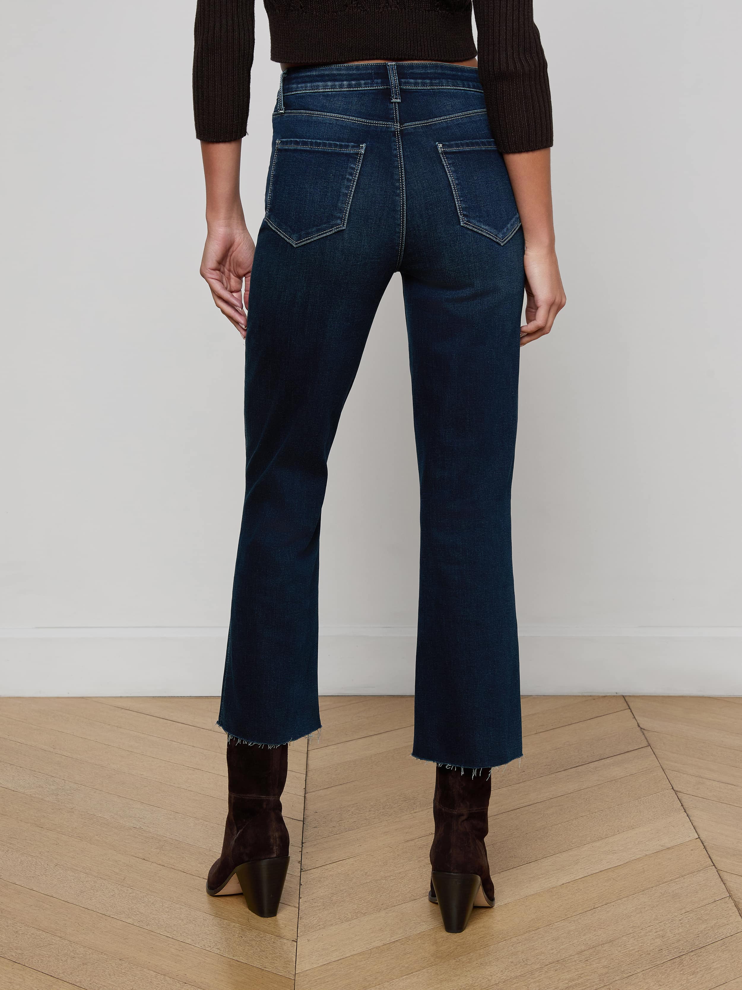 Kendra Cropped Flare Jean - Image 4