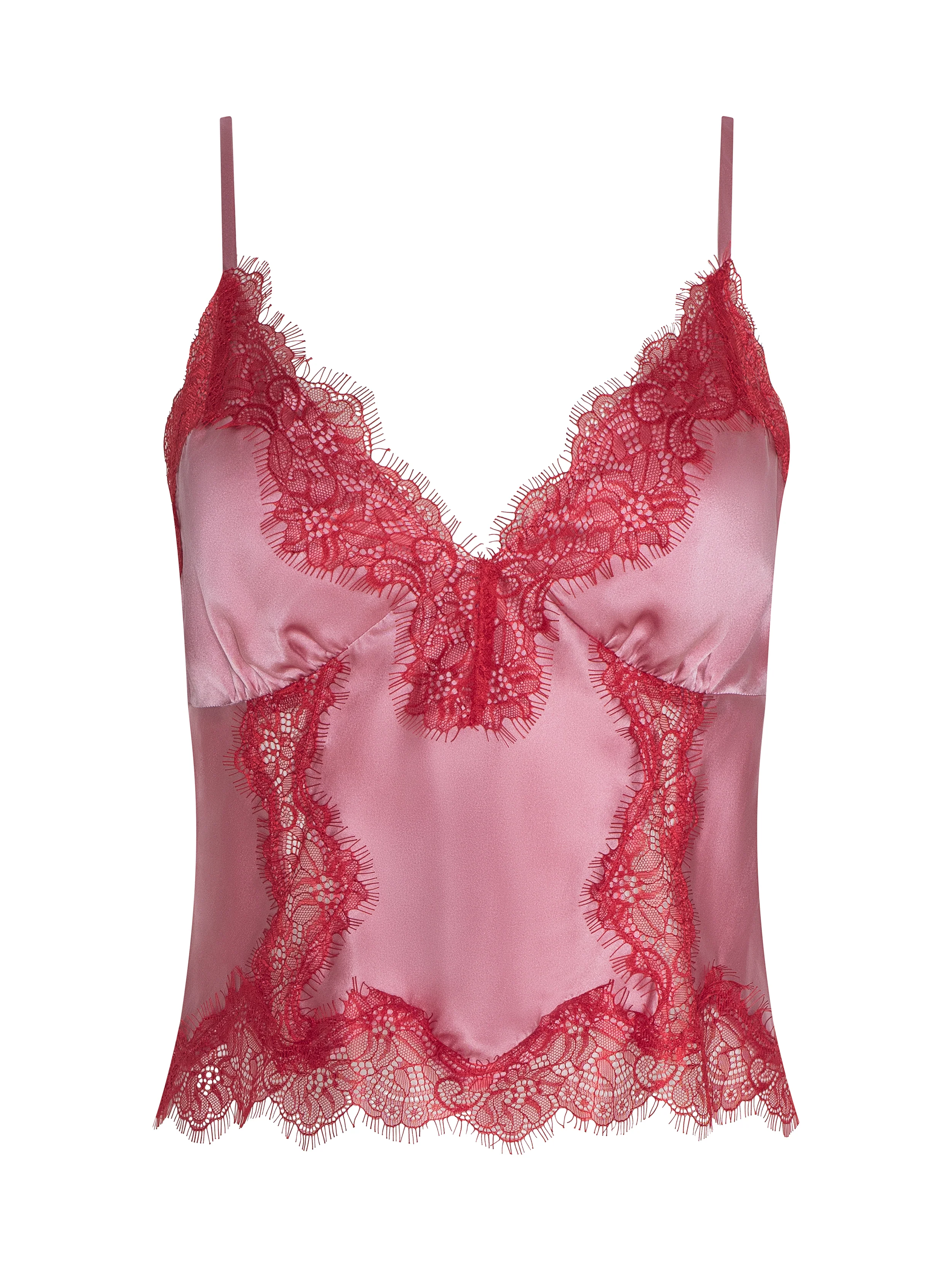 Kimber Silk Lace Camisole - Image 7