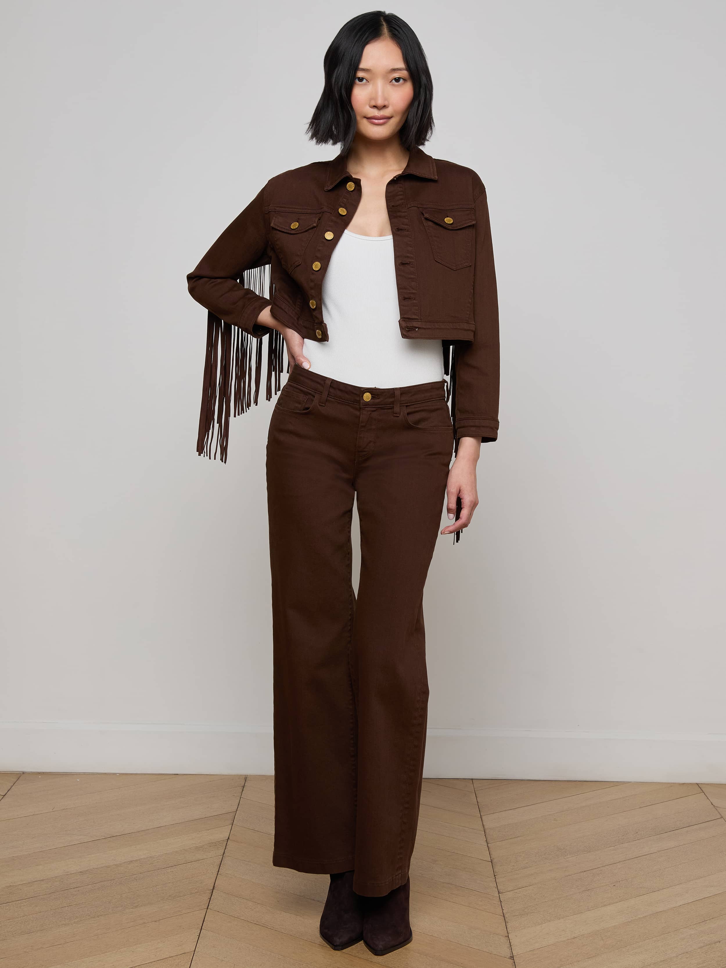 Koda Fringe Jean Jacket - Image 3