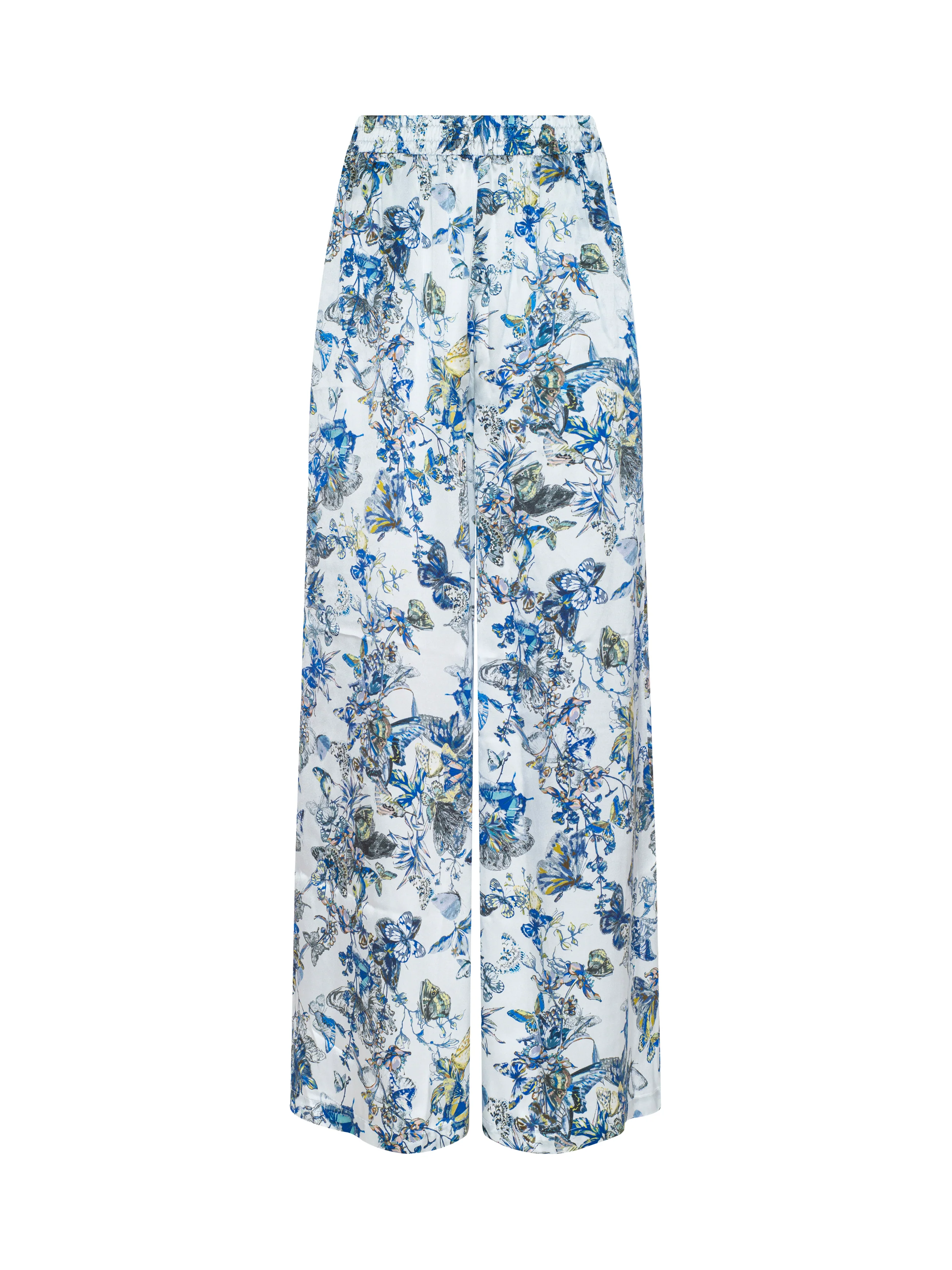 Lillian Silk Wide-Leg Pant - Image 7