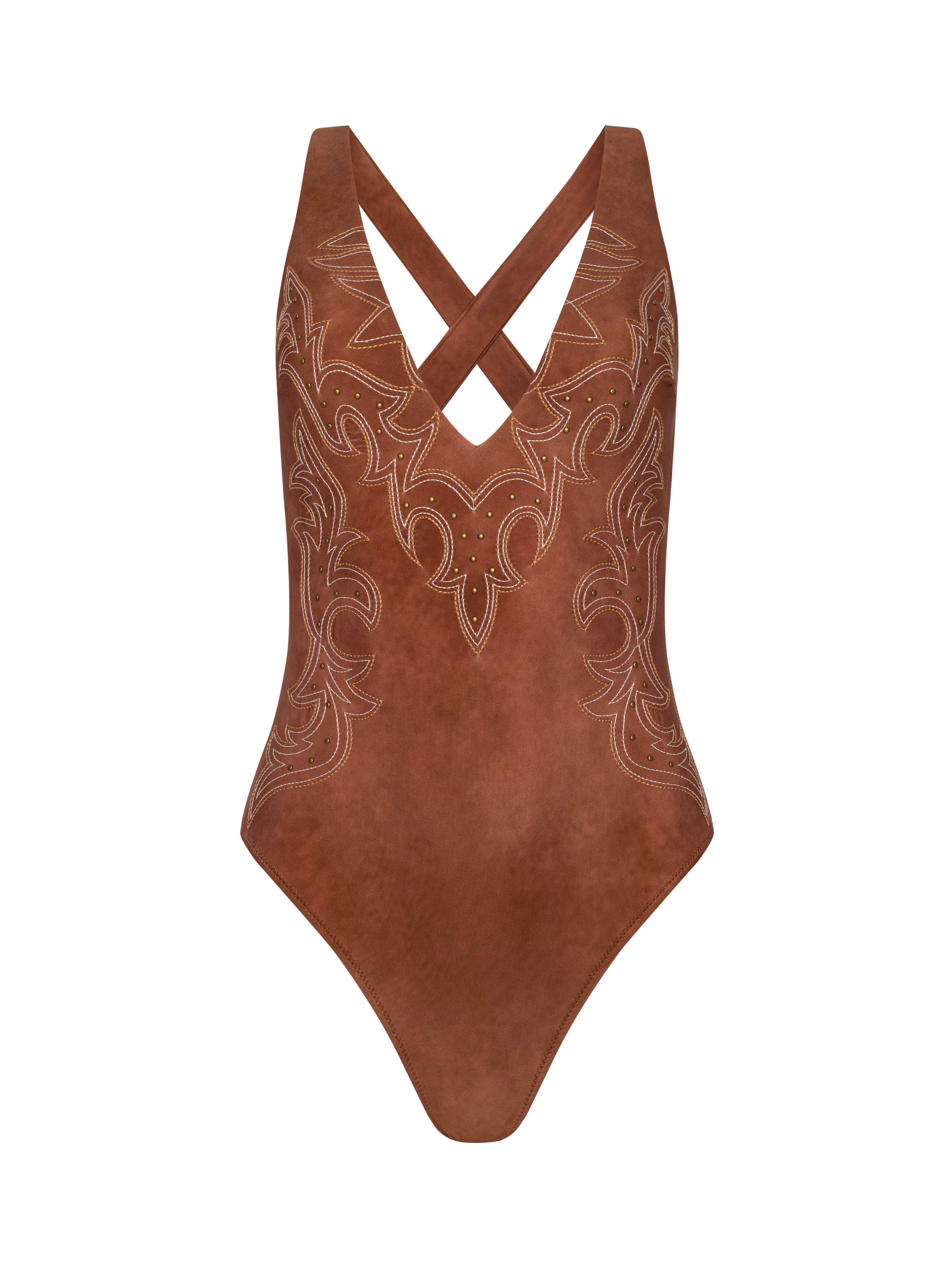 Lisa Plunge One-Piece Swimsuit - Image 8