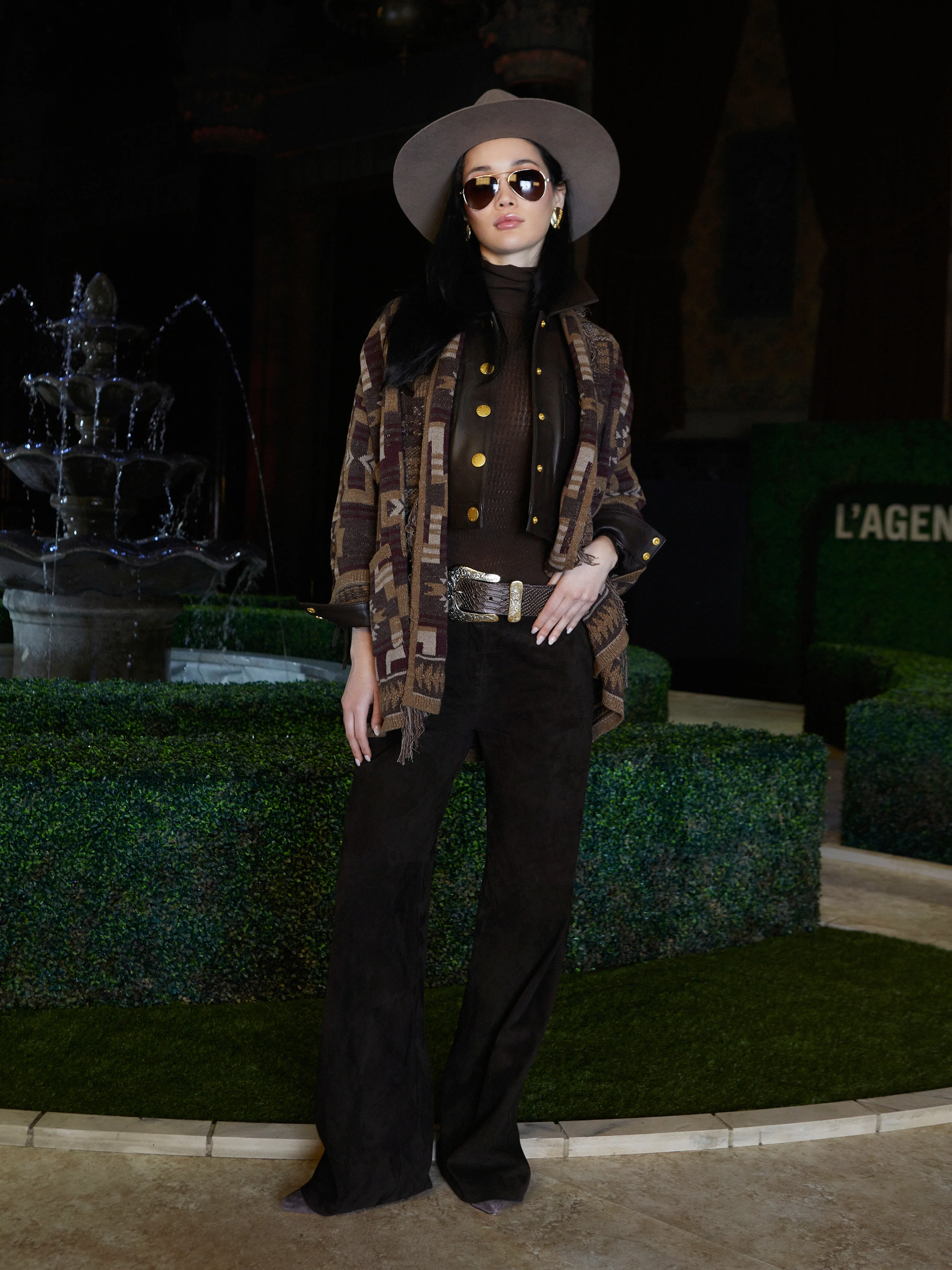 Livvy Suede Trouser - Image 2