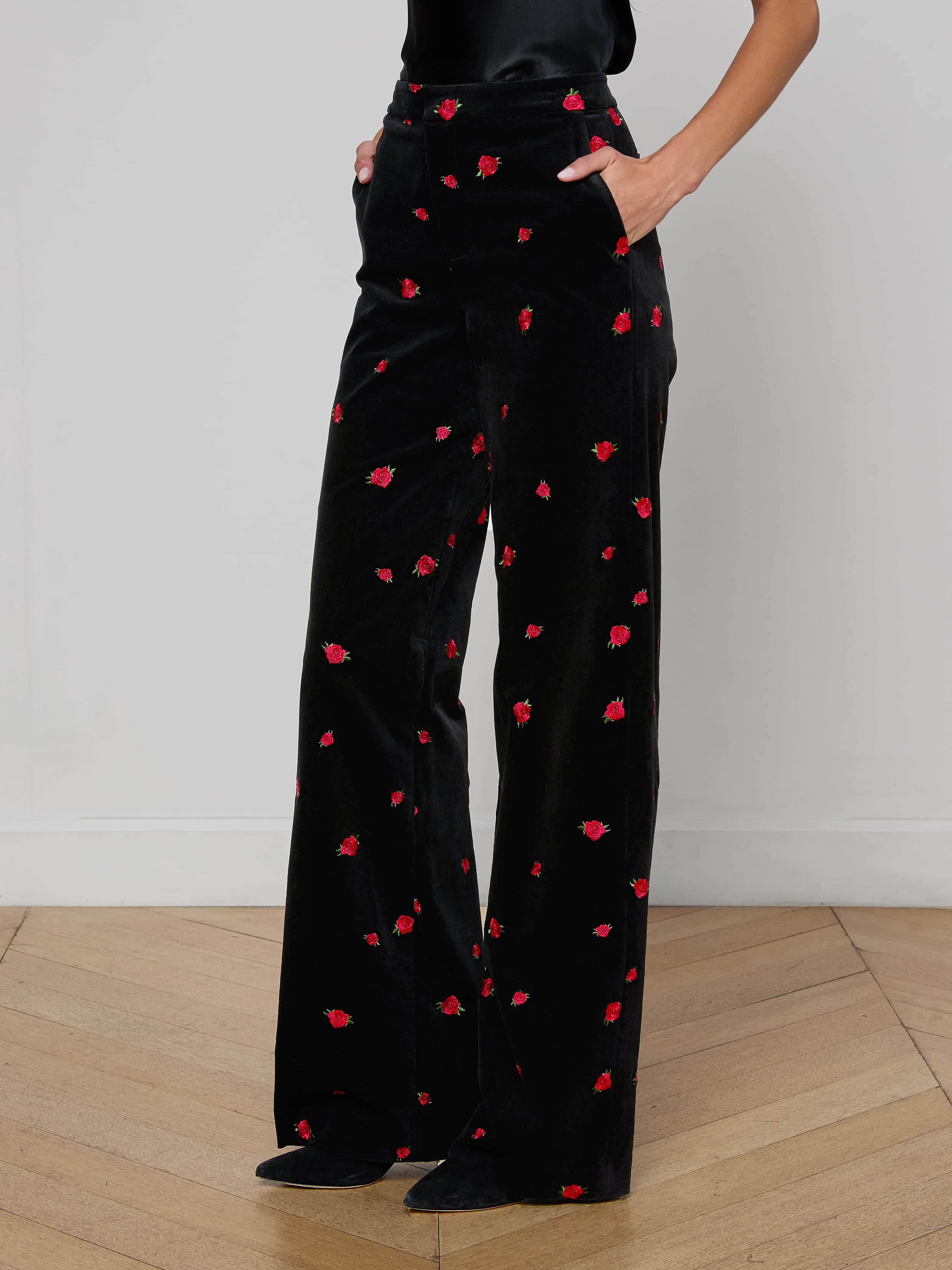 Livvy Velvet Trouser - Image 3