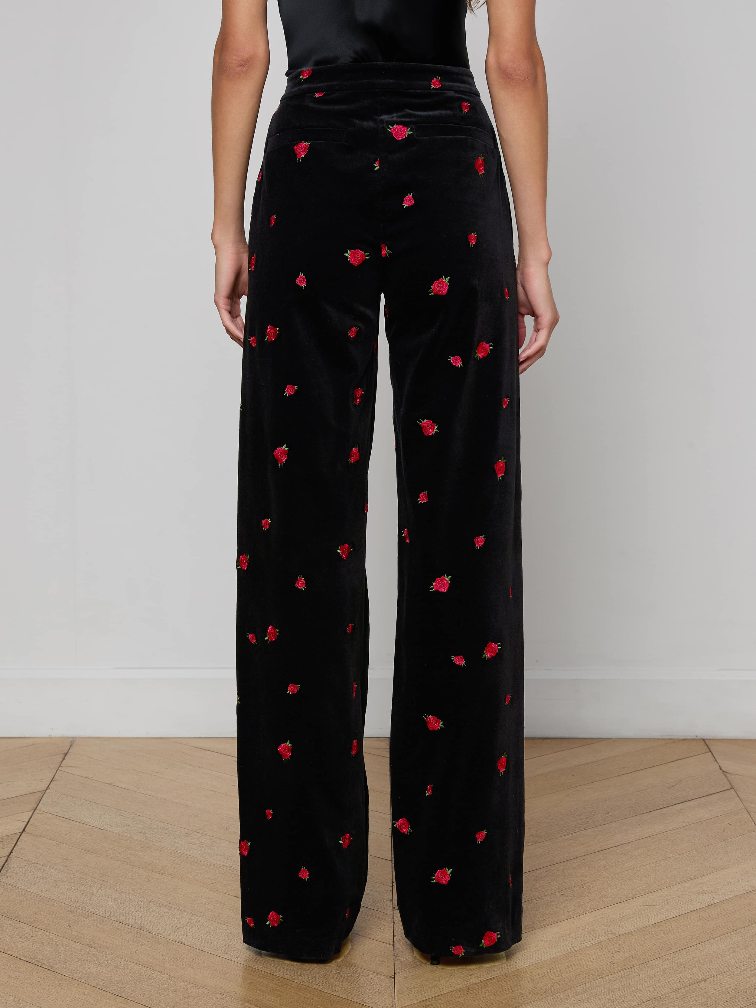 Livvy Velvet Trouser - Image 4