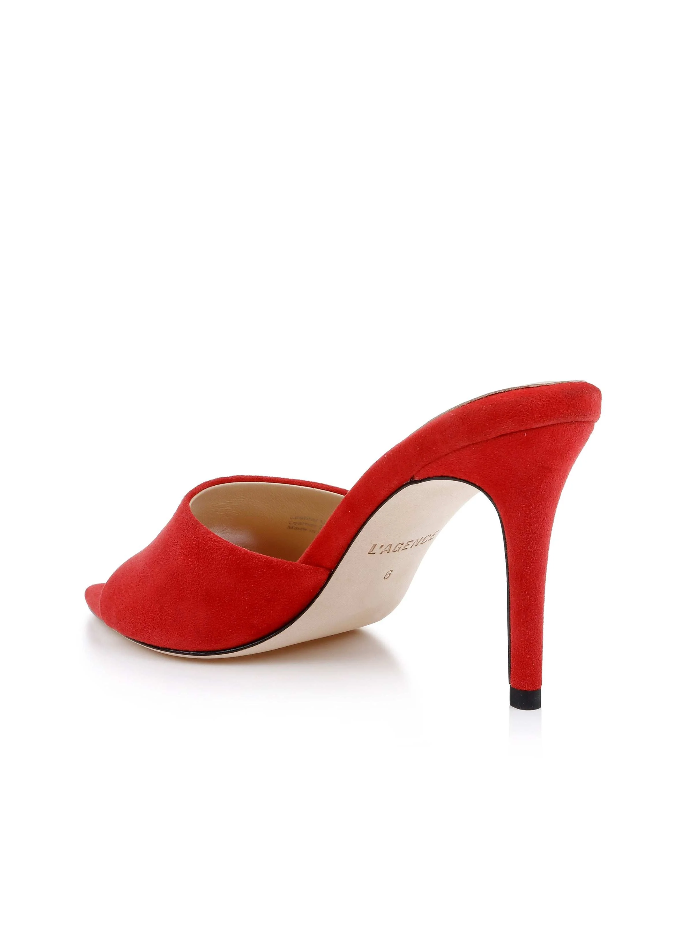 Lolita Suede Open-Toe Mule - Image 3