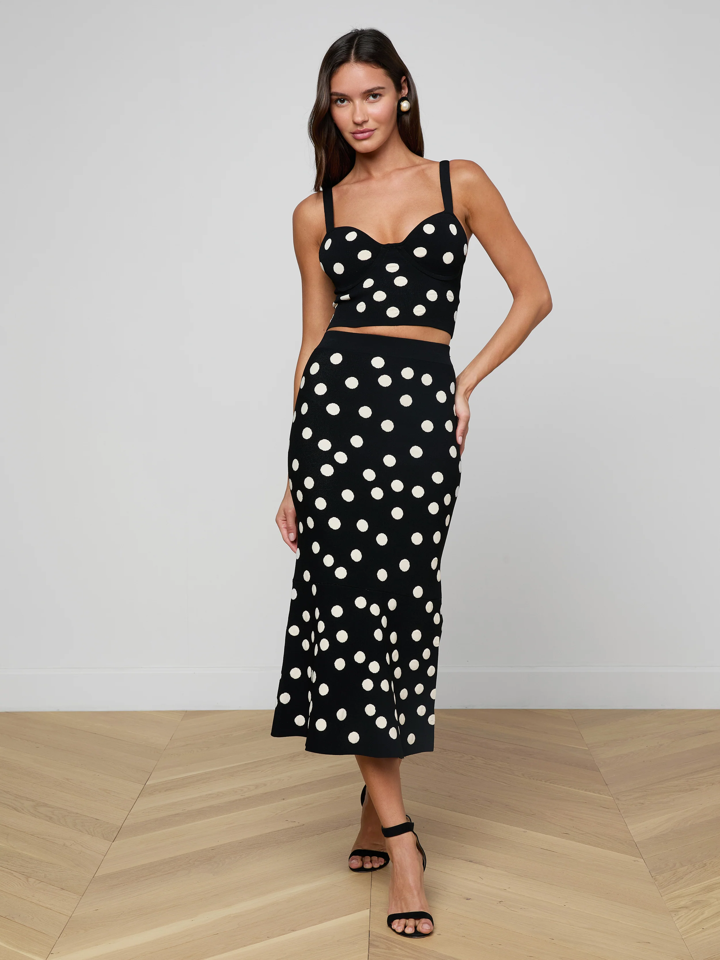 Mae Knit Flare Skirt - Image 2