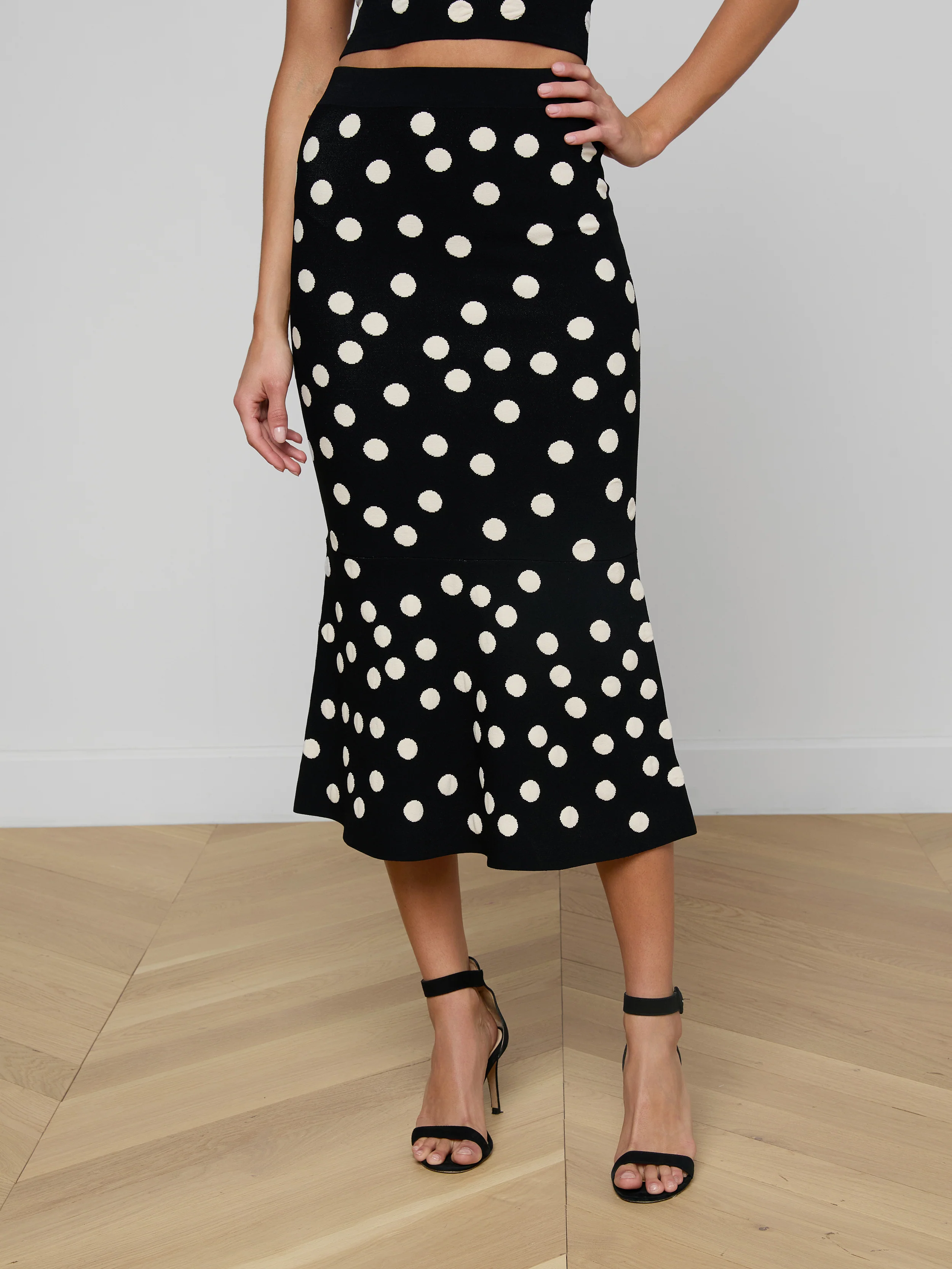 Mae Knit Flare Skirt - Image 3