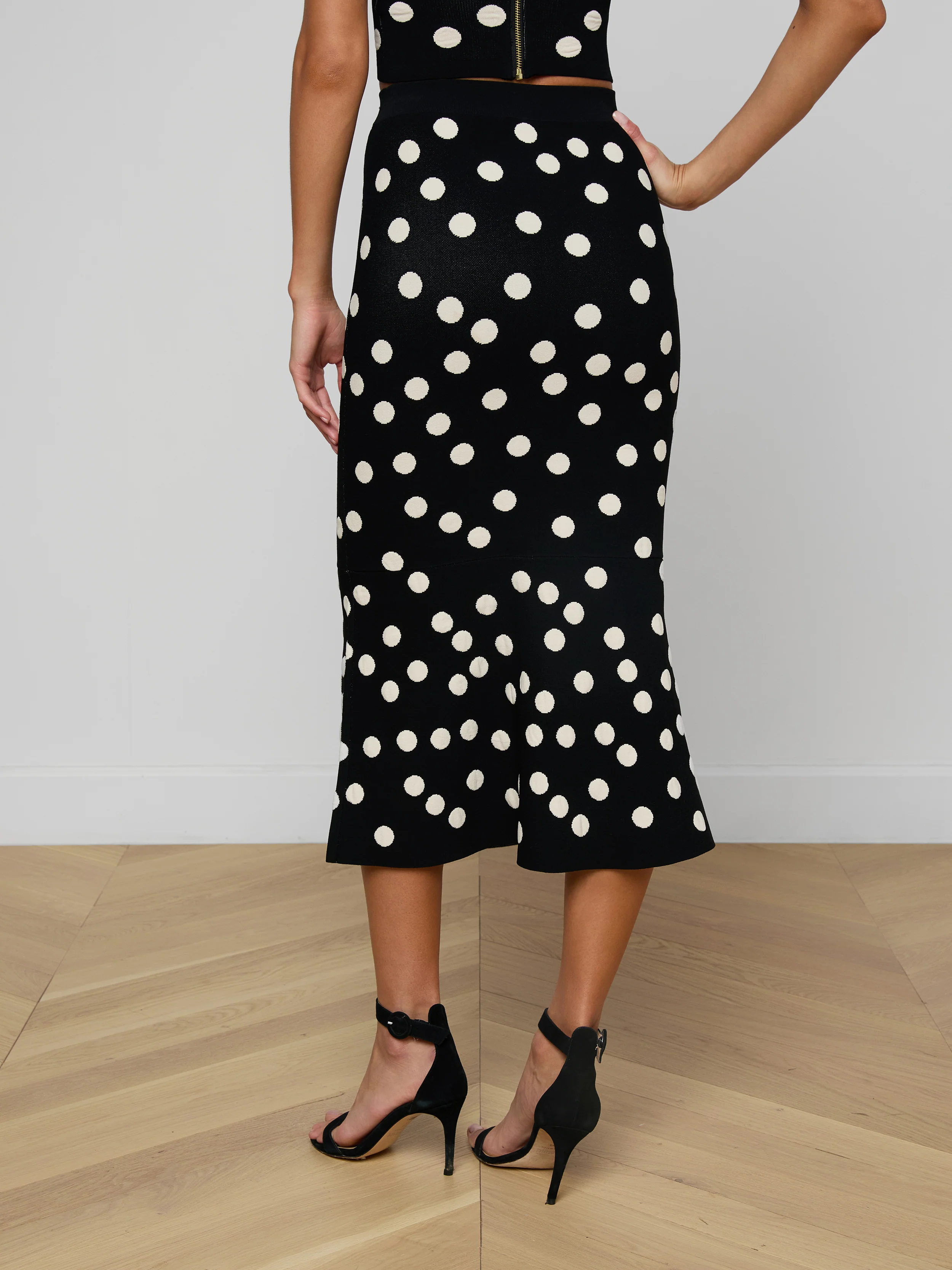 Mae Knit Flare Skirt - Image 6