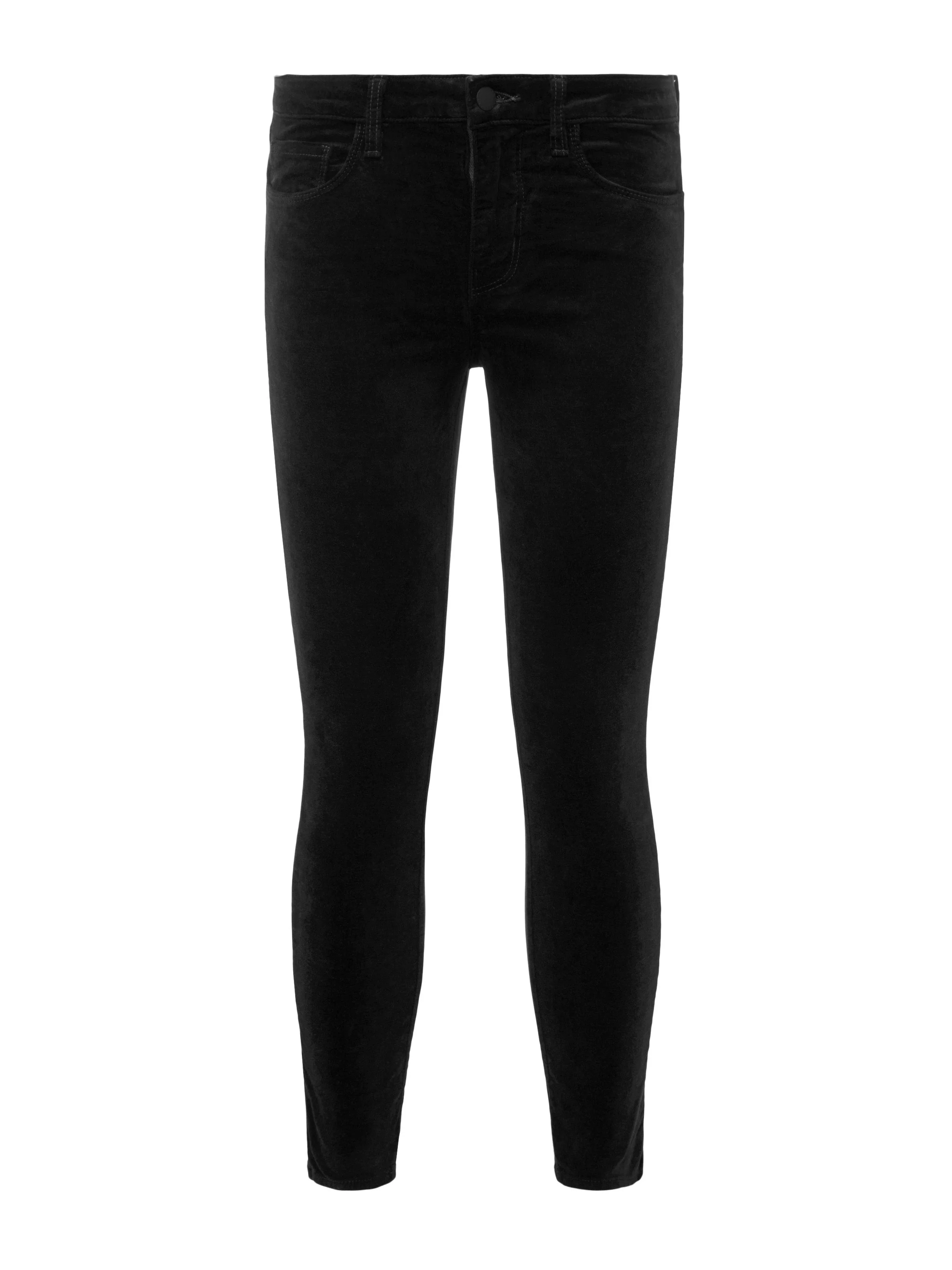 Margot Velvet Cropped Skinny Jean - Image 5