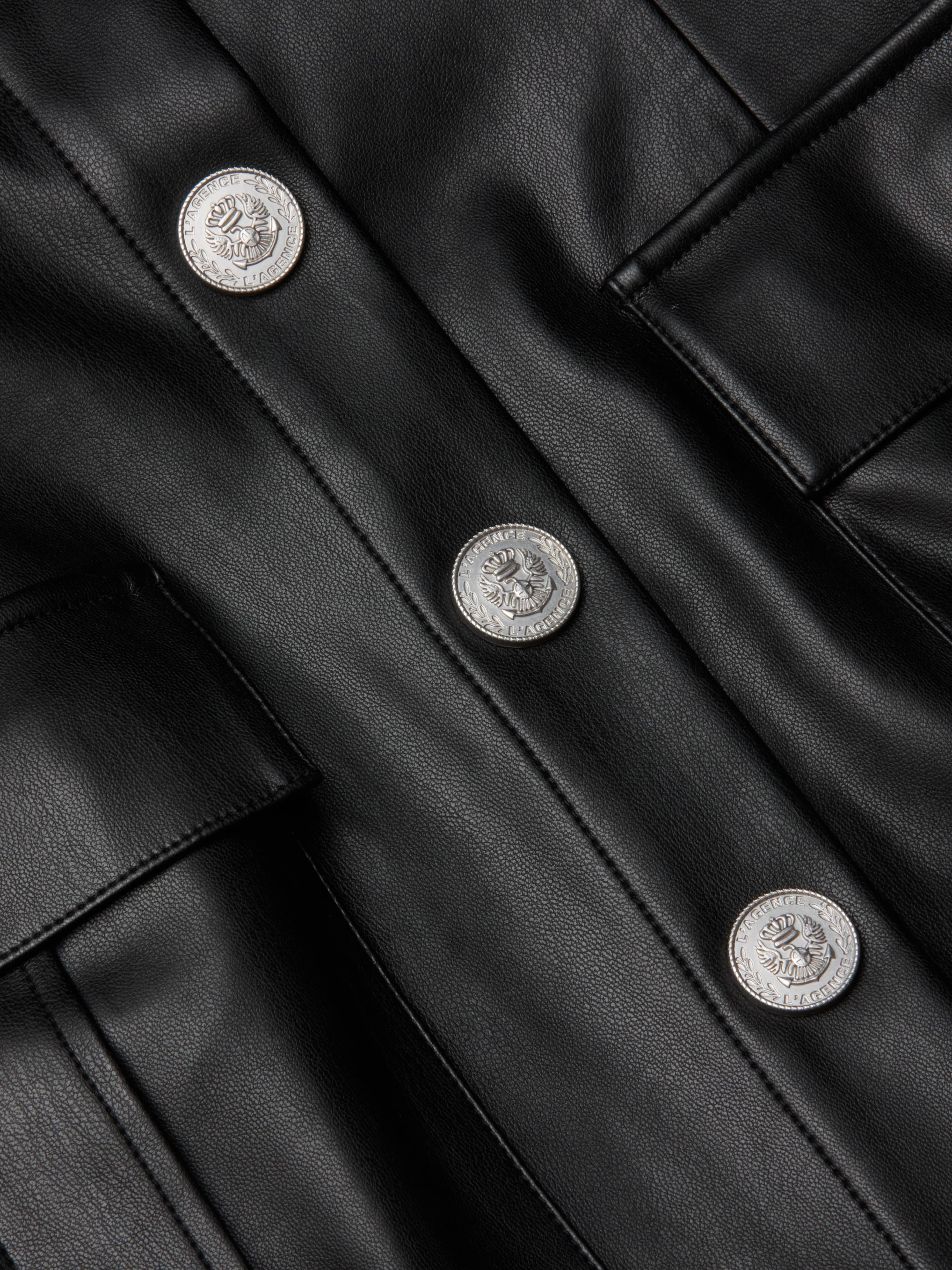 Midy Vegan Leather Dress - Image 4