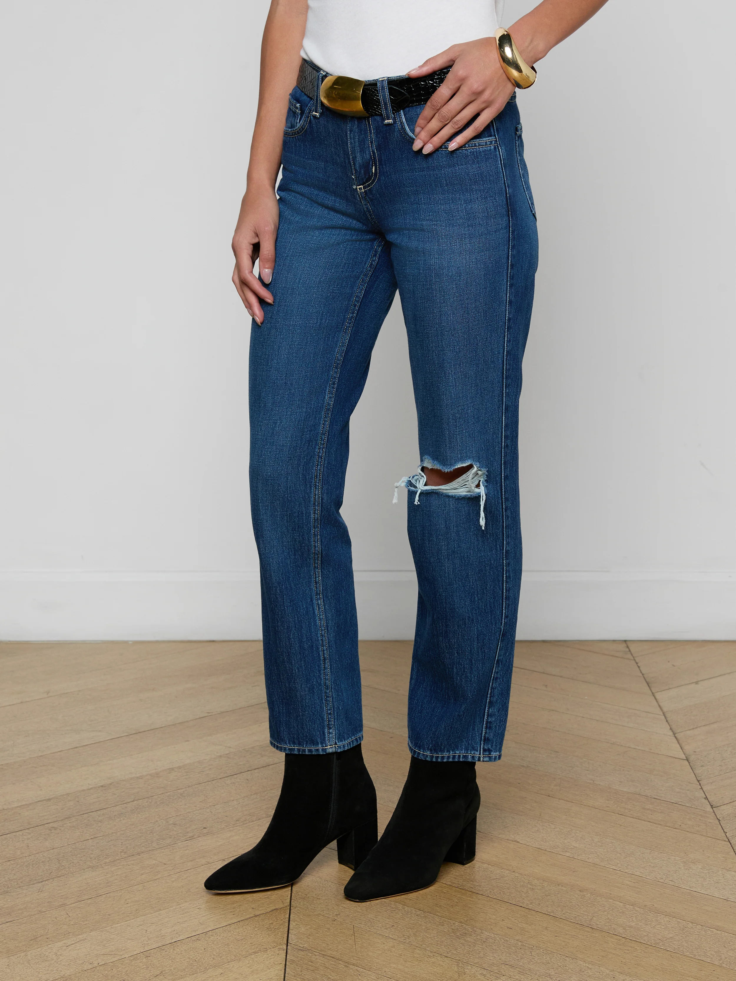 Nevia Slouchy Straight-Leg Jean - Image 3