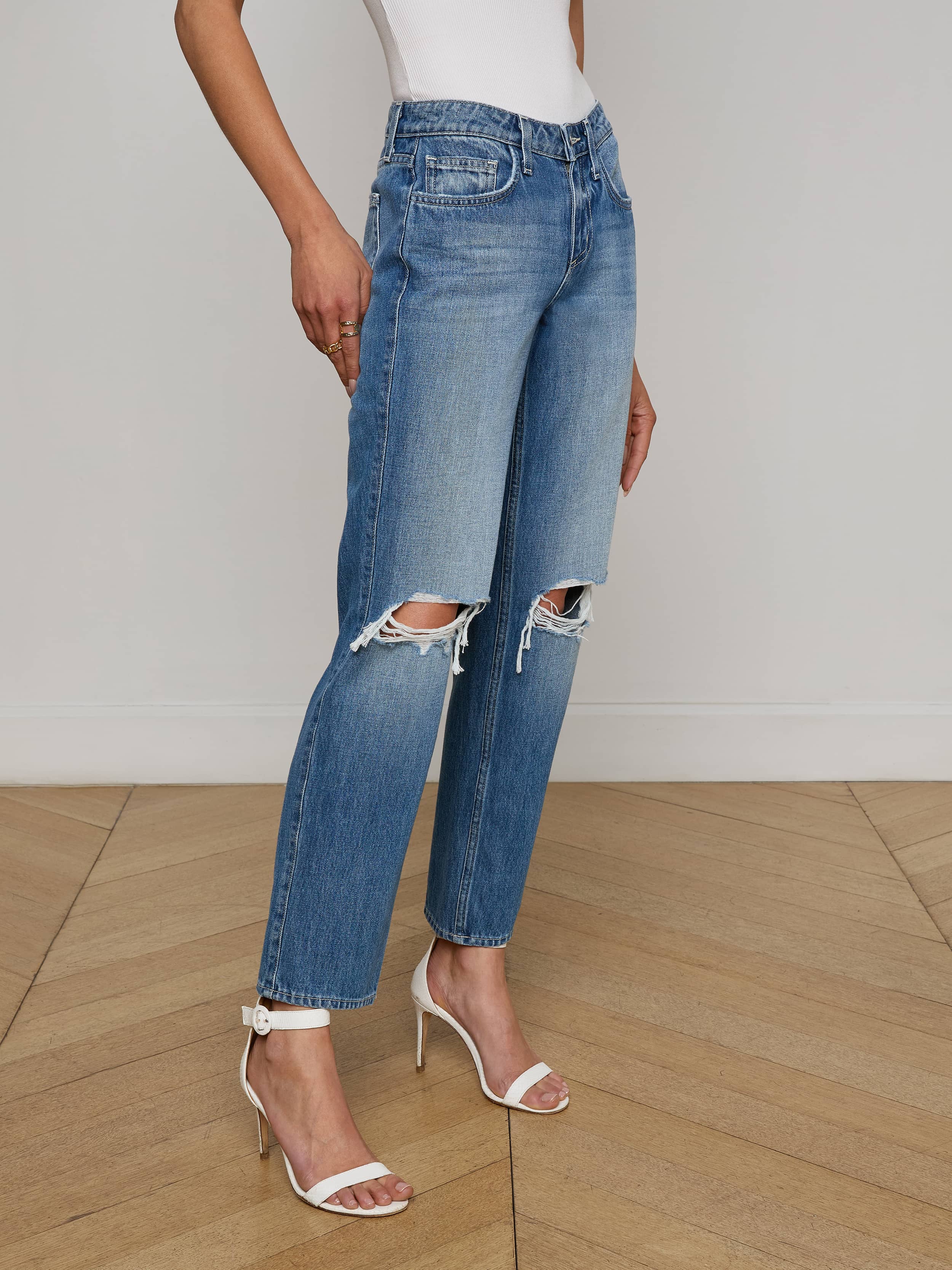 Nevia Slouchy Straight-Leg Jean - Image 3