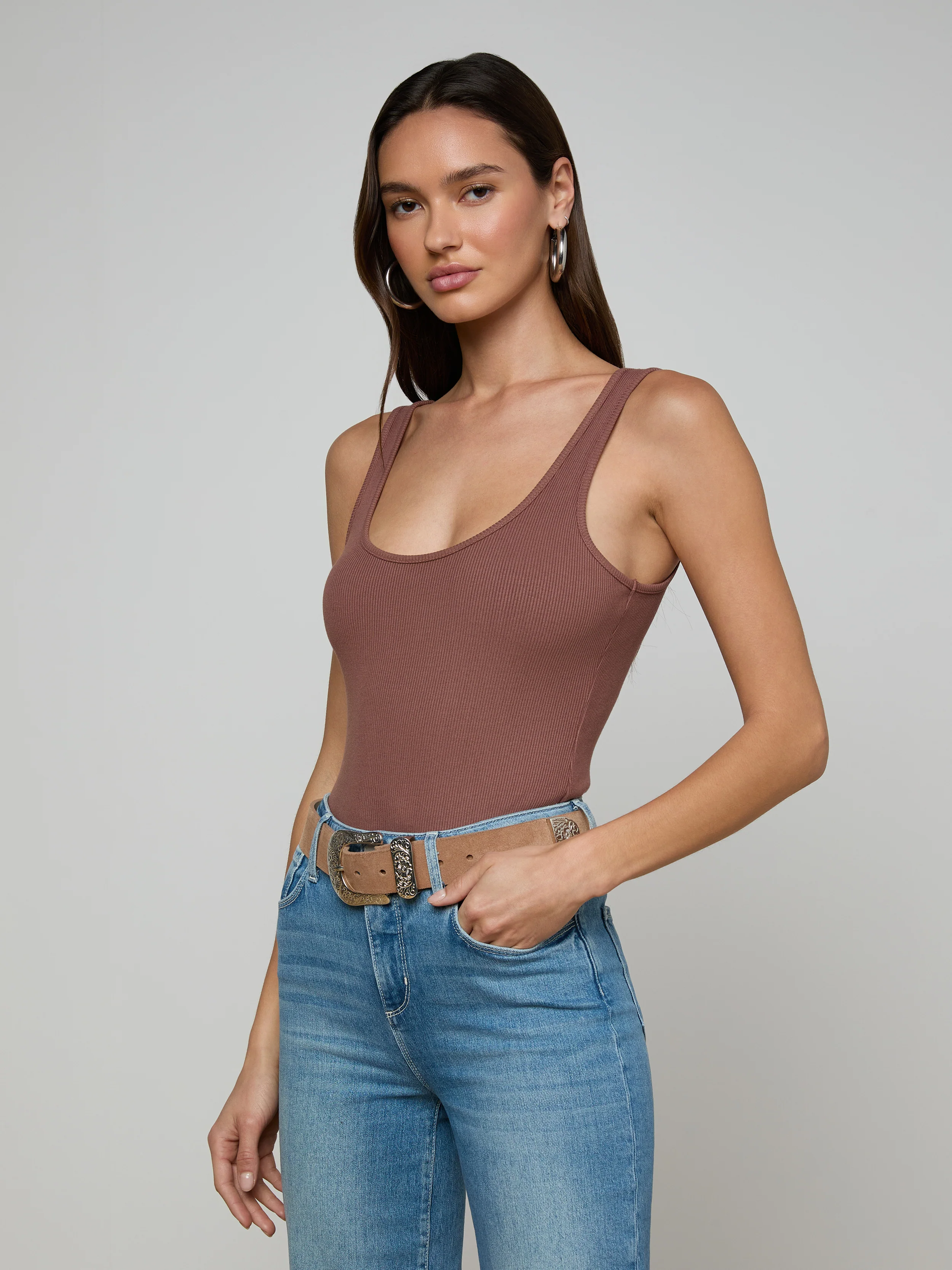 Nica Scoopneck Bodysuit - Image 2