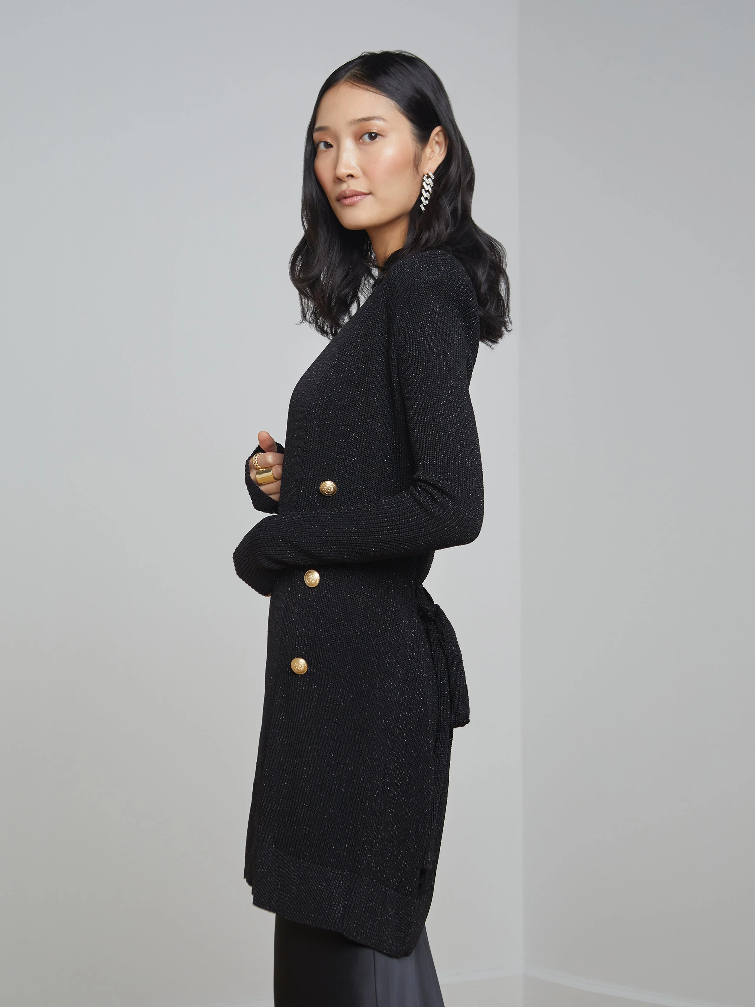 Noe Double-Breasted Cardigan - Image 3