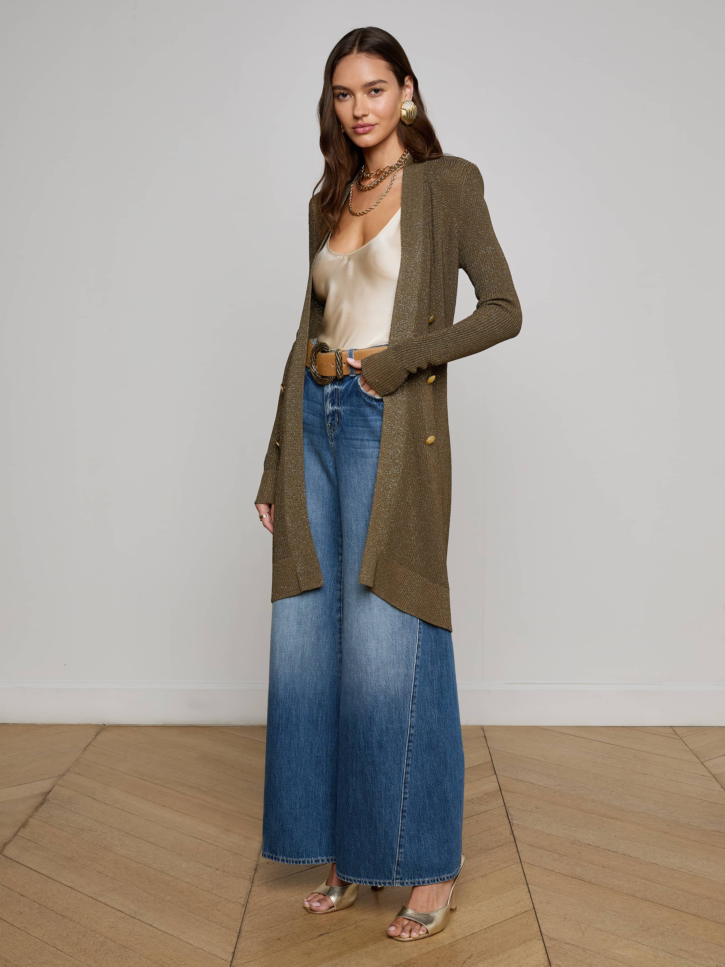 Noe Double-Breasted Cardigan - Image 3
