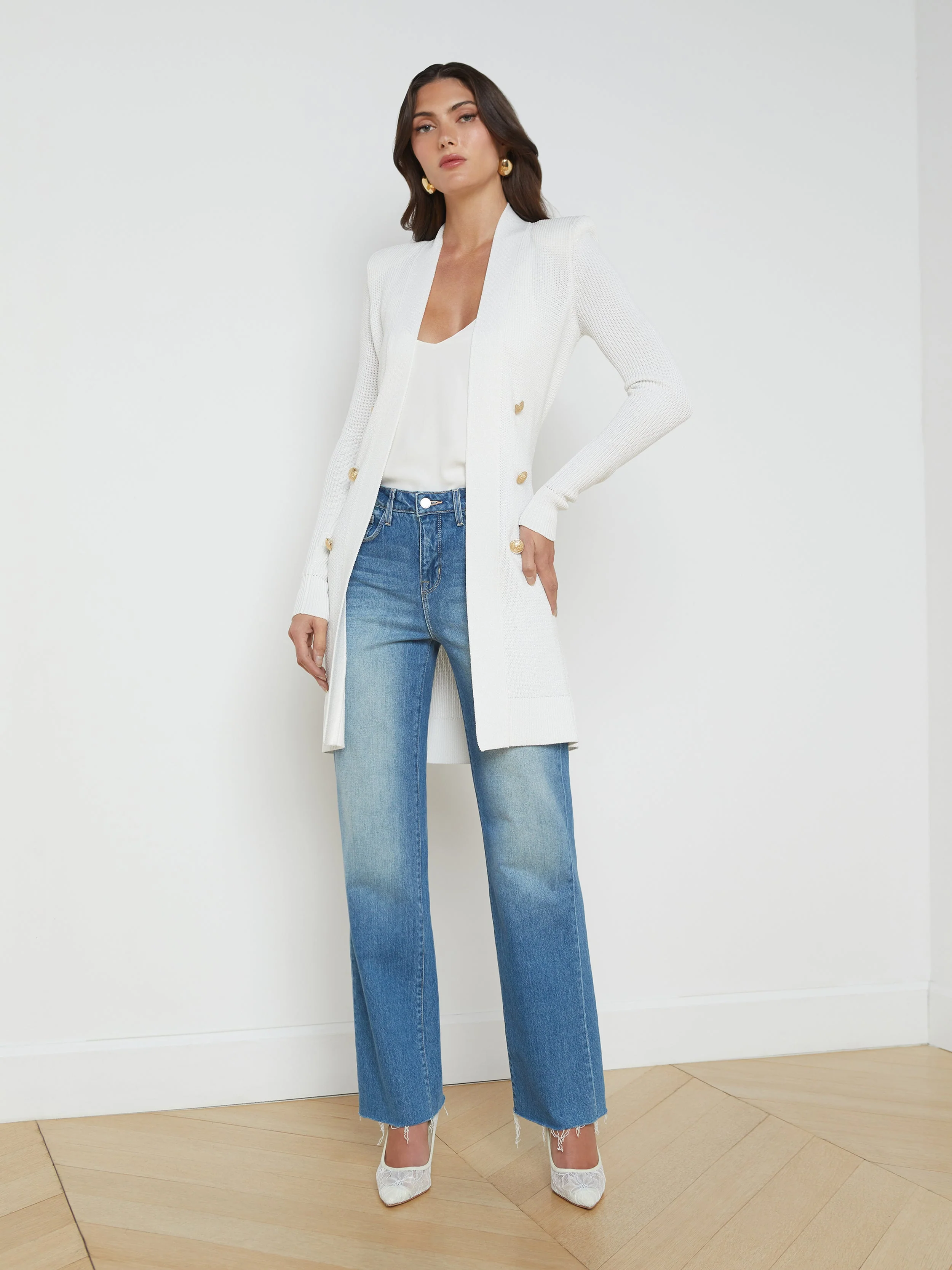 Noe Double-Breasted Cardigan - Image 2