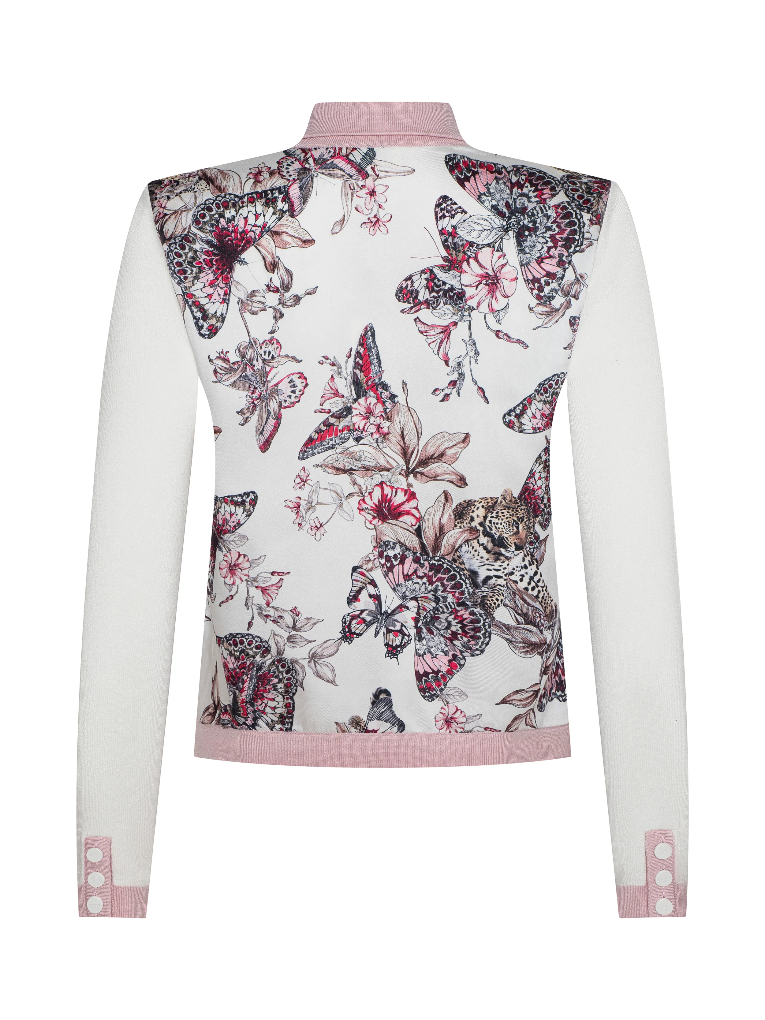 Nomi Satin Back Cardigan - Image 8
