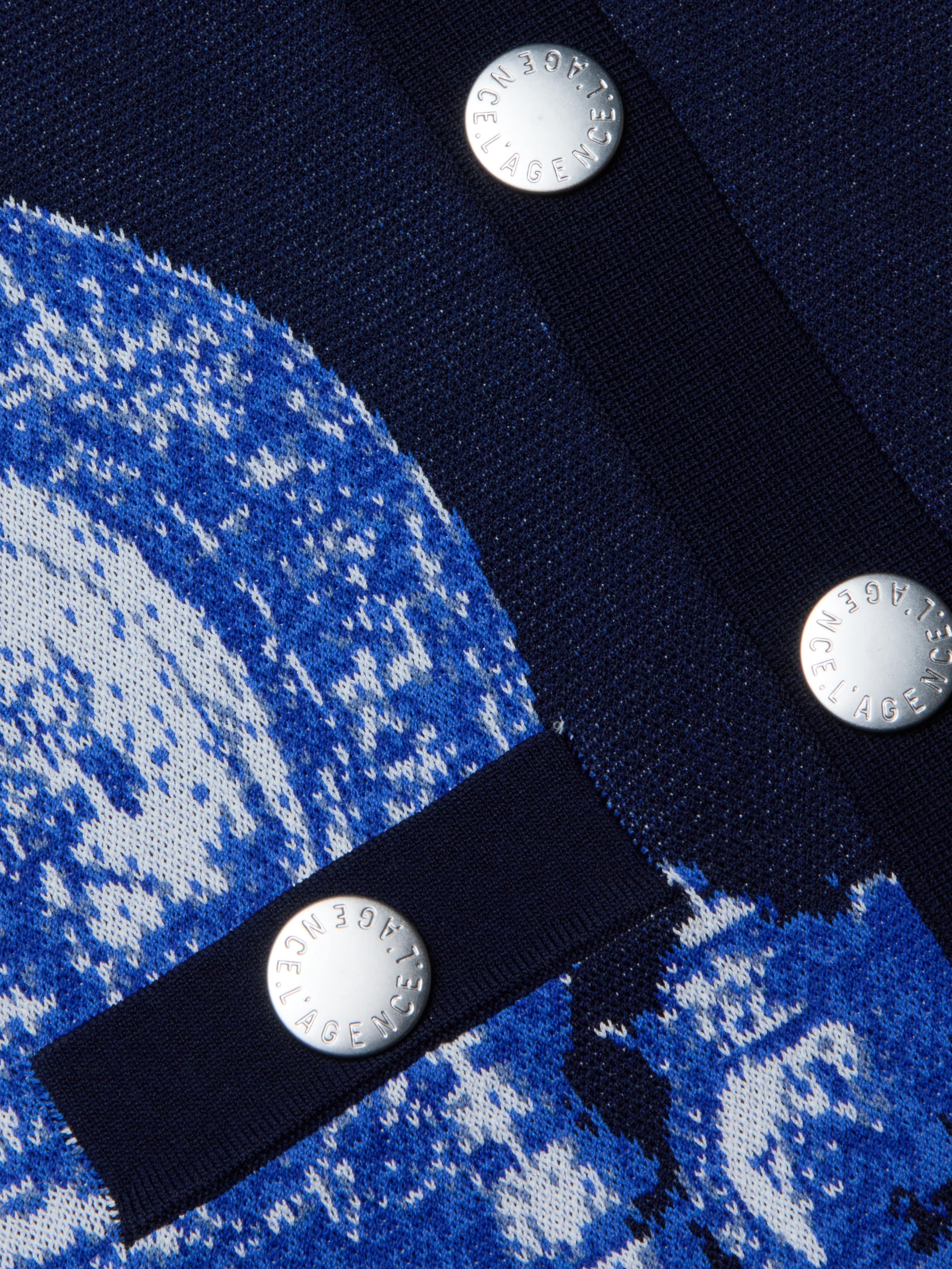 Osiris Jacquard Cardigan - Image 6