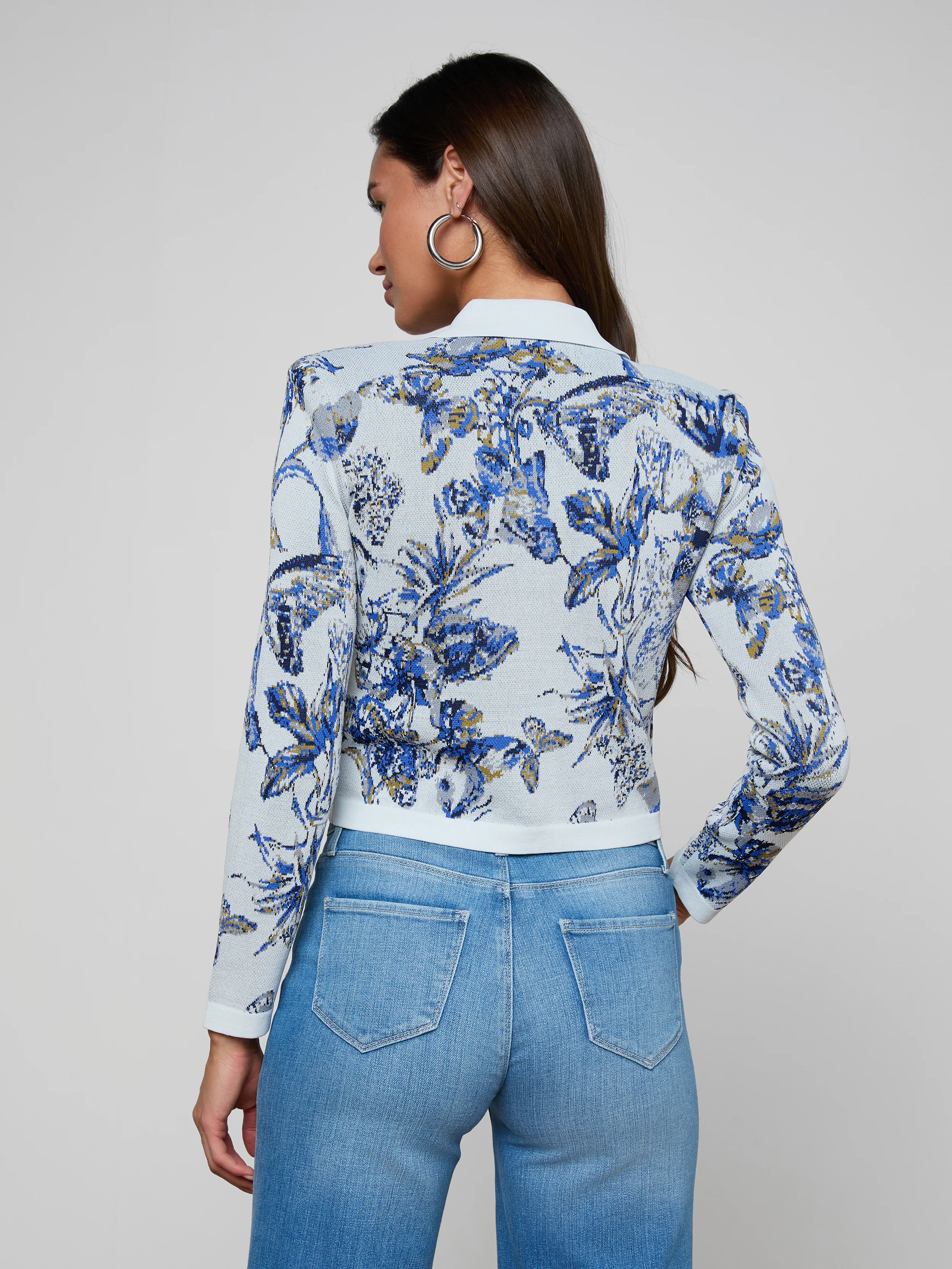 Osiris Jacquard Cardigan - Image 4