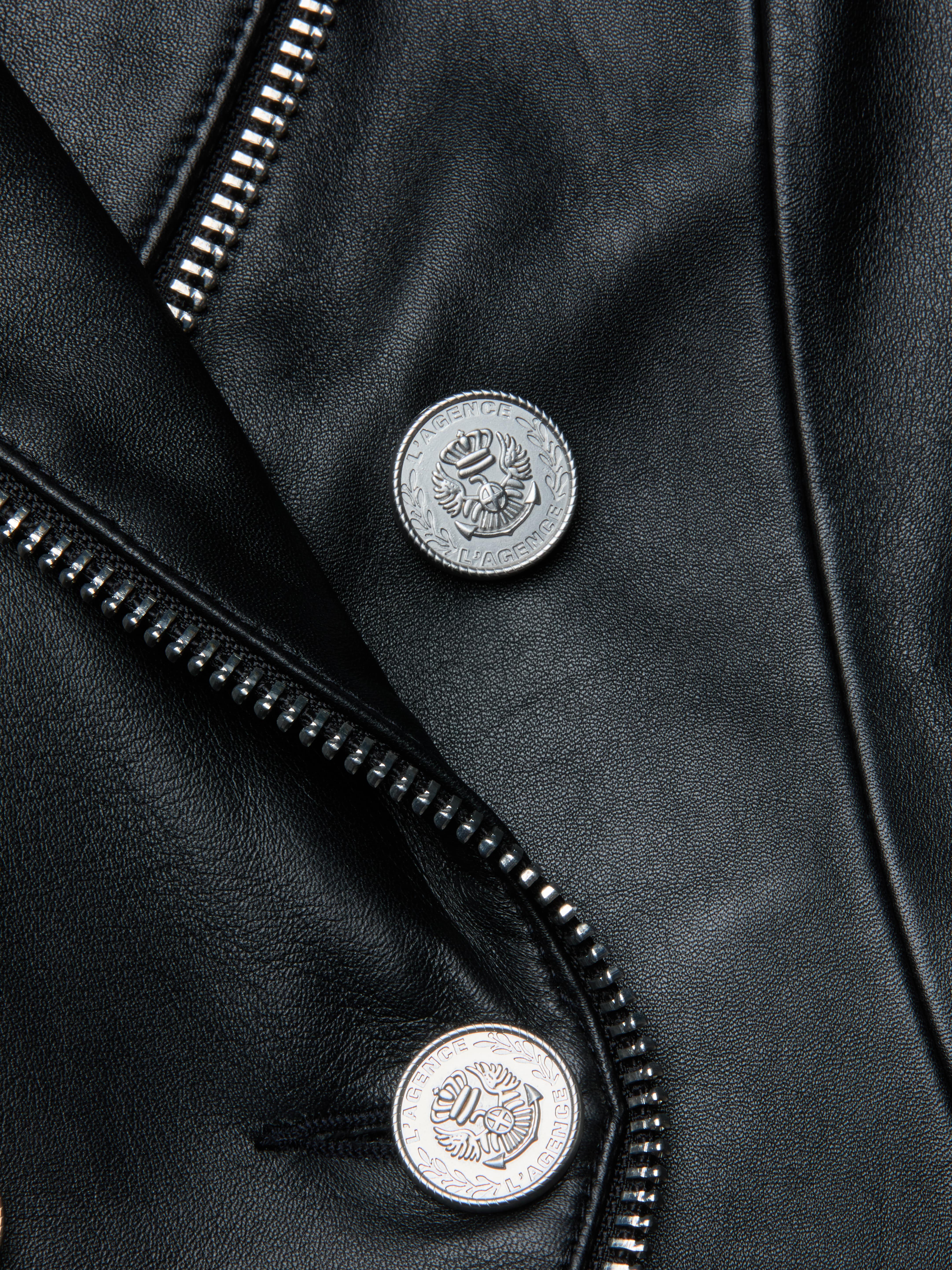 Ottilie Leather Blazer - Image 5