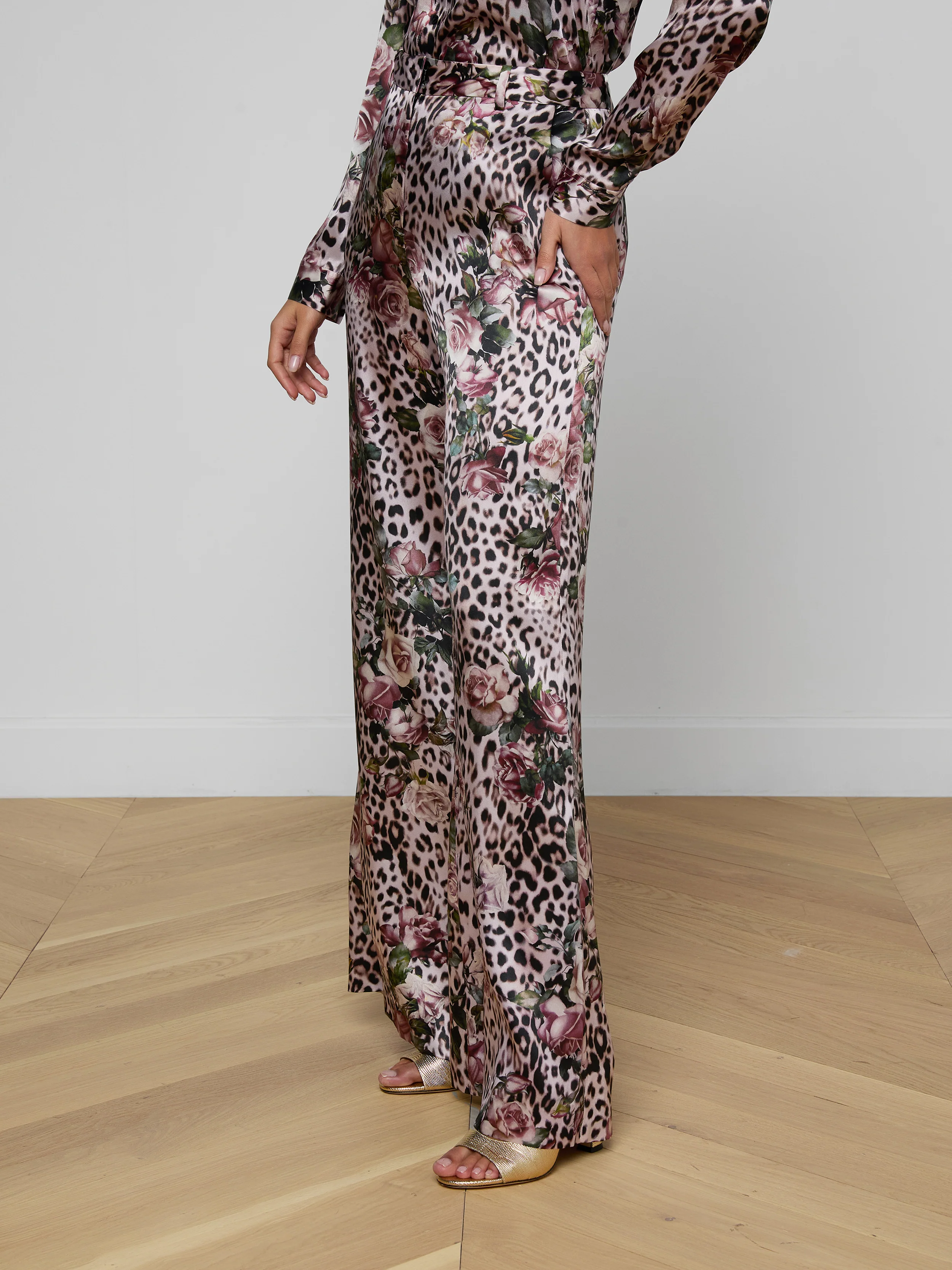 Pilar Silk Wide-Leg Pant - Image 5
