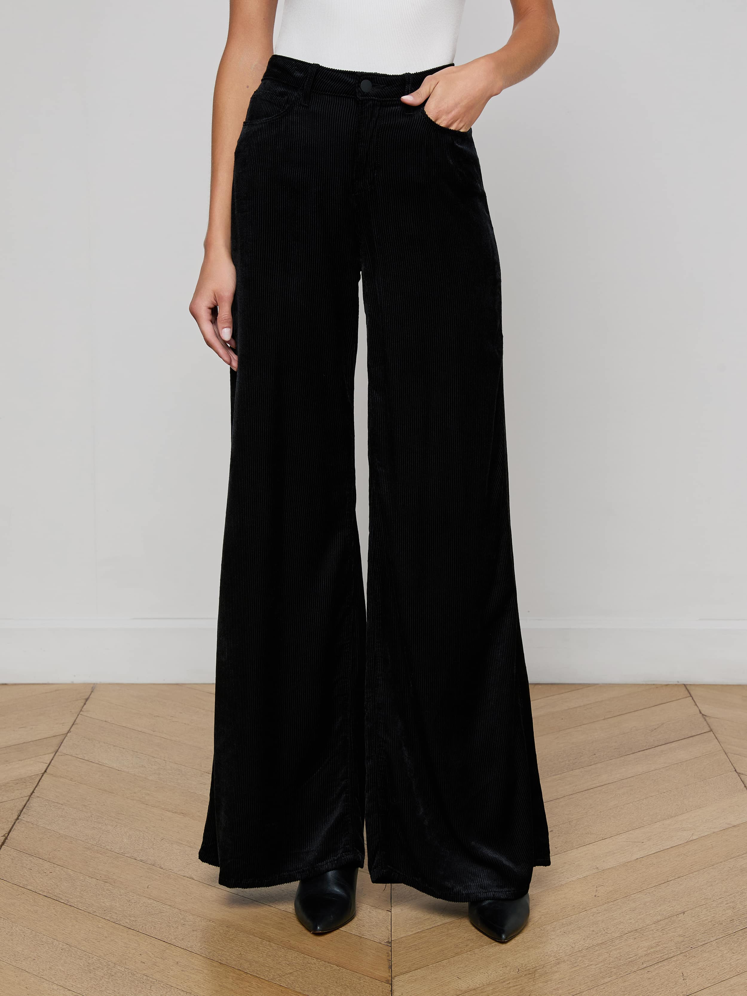 Quincy Wide-Leg Corduroy Pant - Image 2