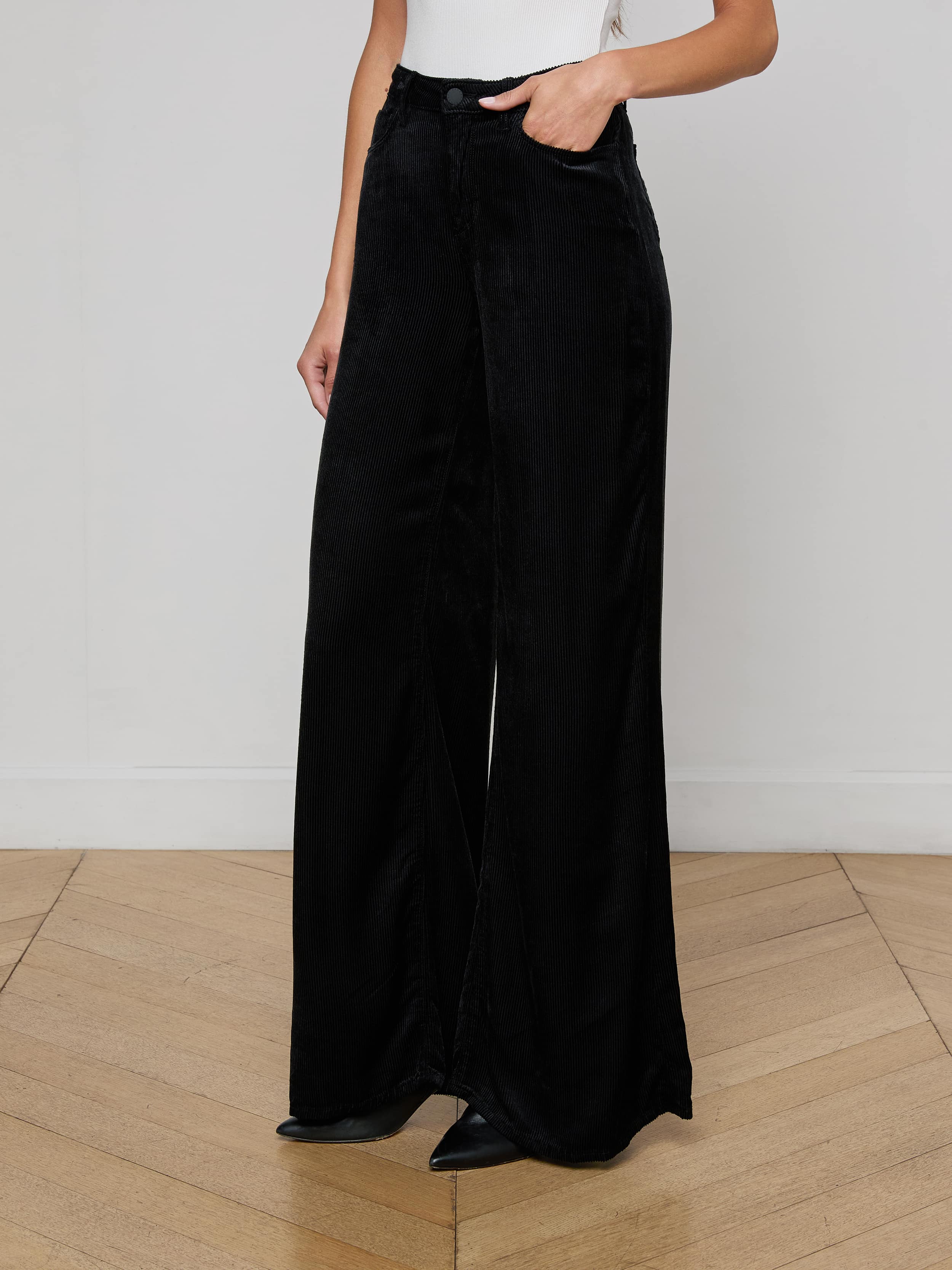 Quincy Wide-Leg Corduroy Pant - Image 3