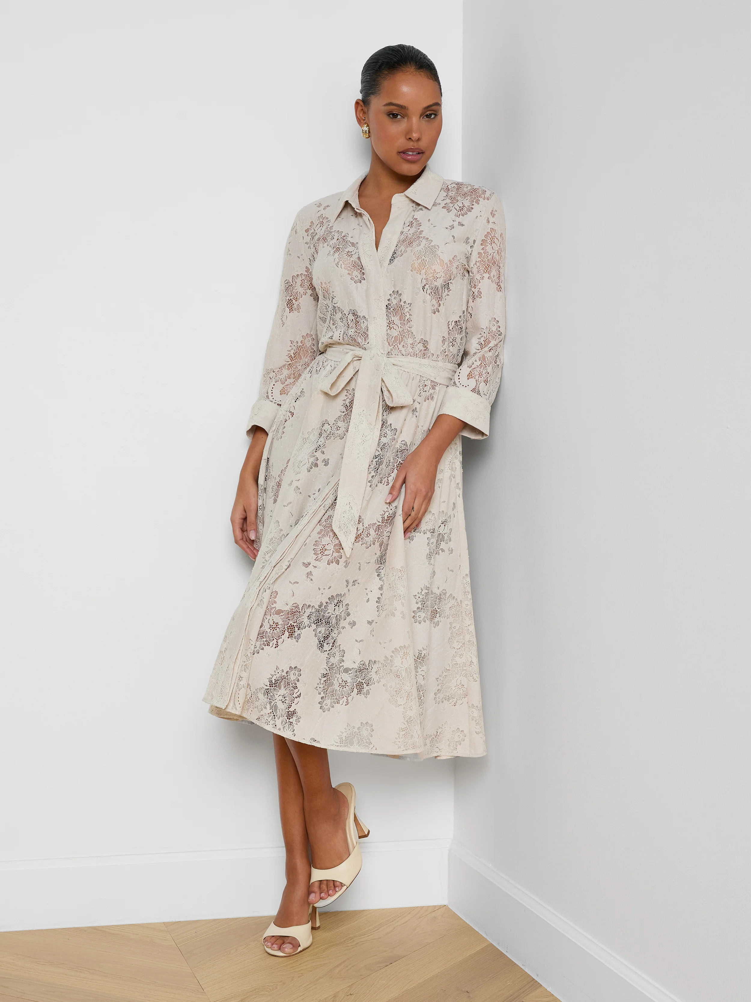 Ralphie Lace Midi Dress - Image 5