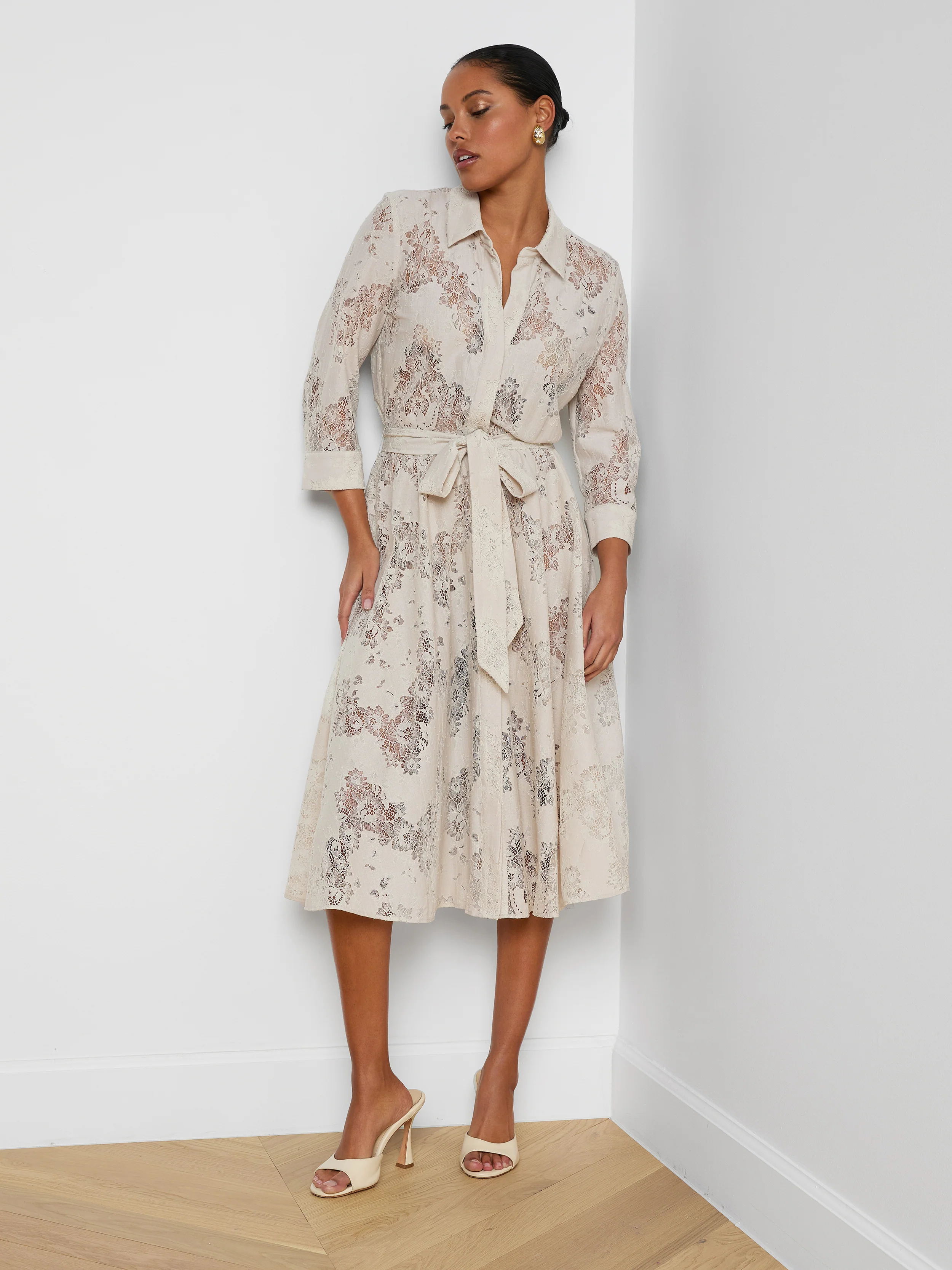 Ralphie Lace Midi Dress - Image 6