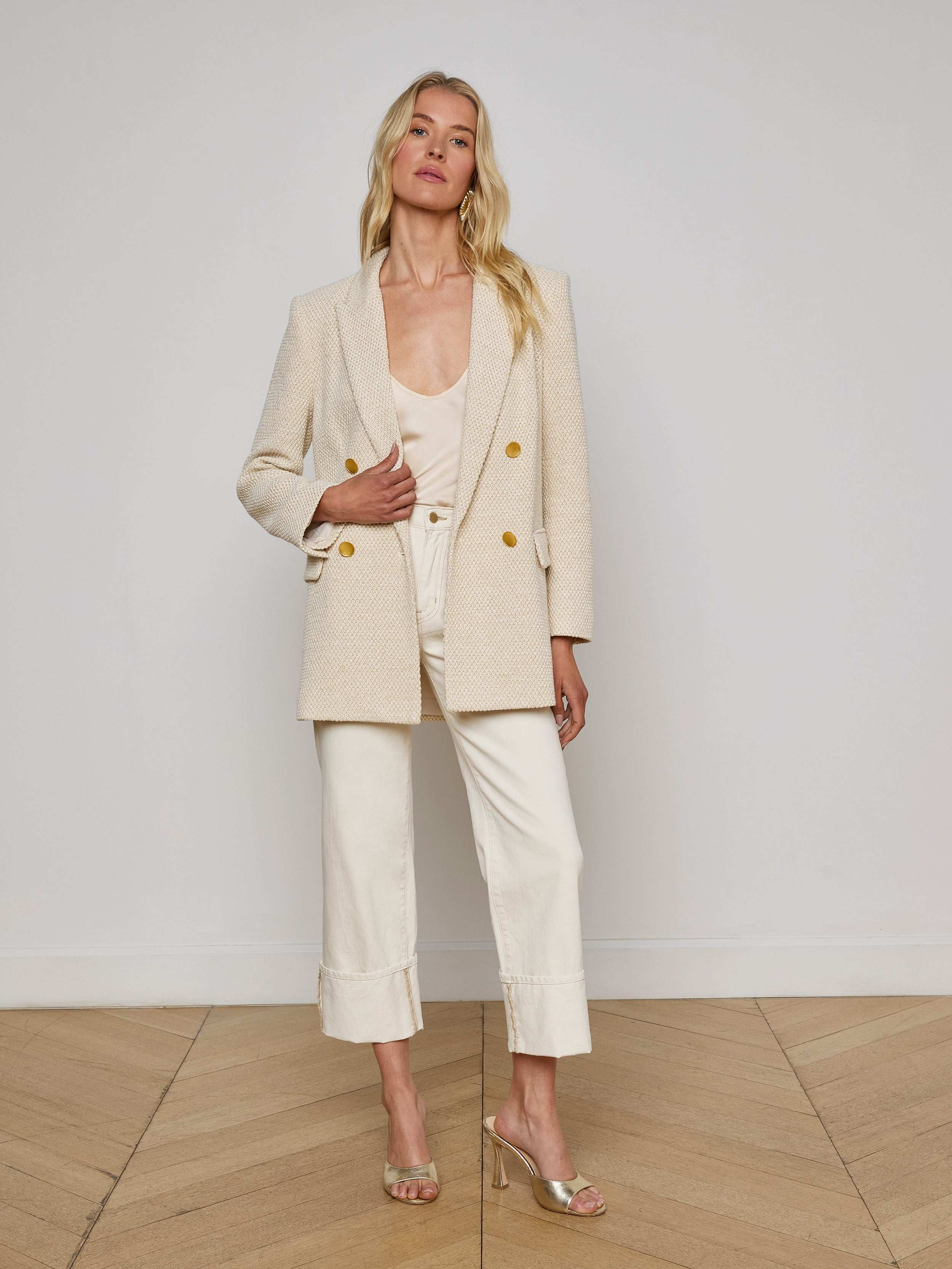 Riva Oversized Knit Blazer - Image 4