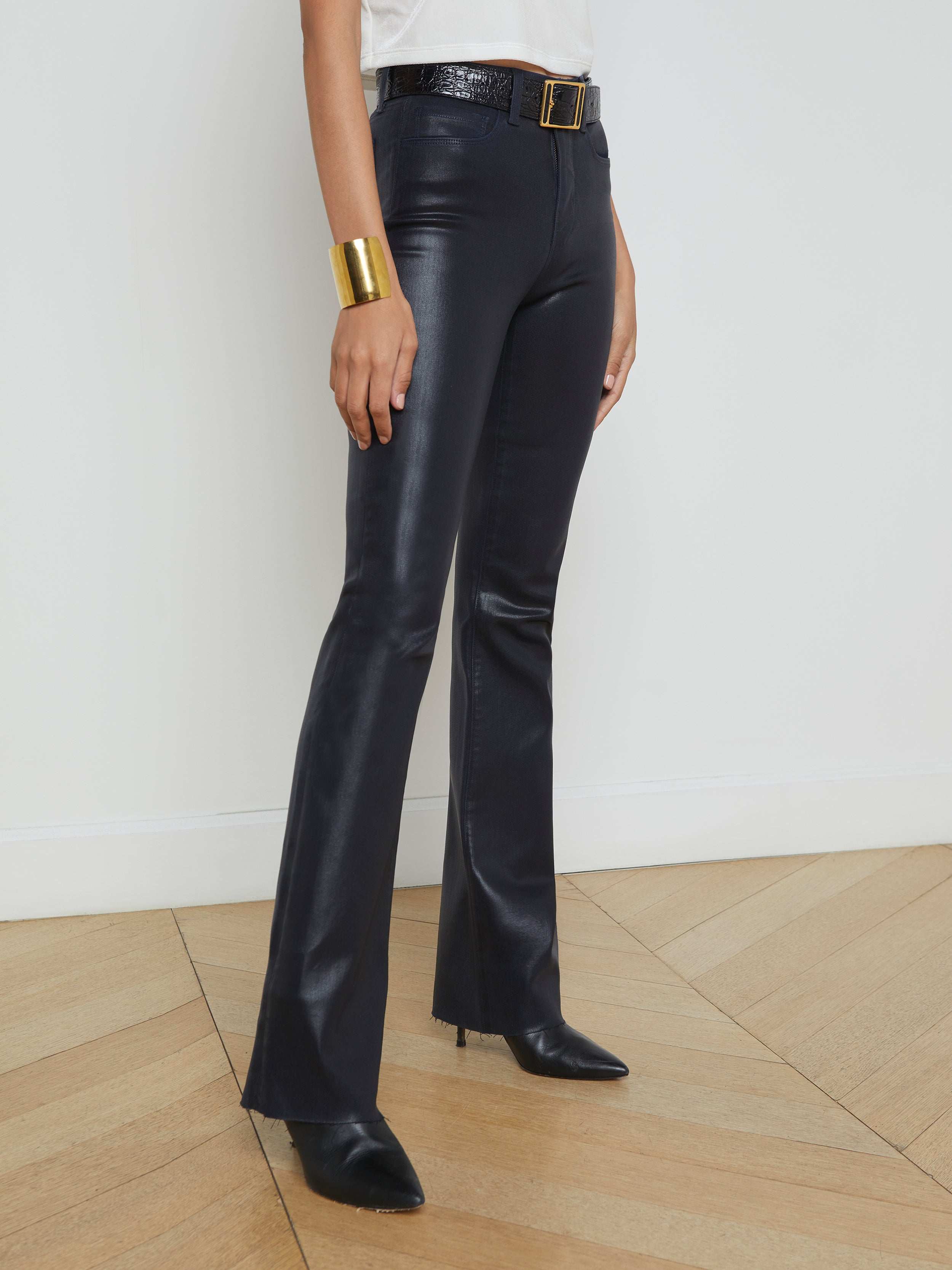 Ruth Coated Straight-Leg Jean - Image 3