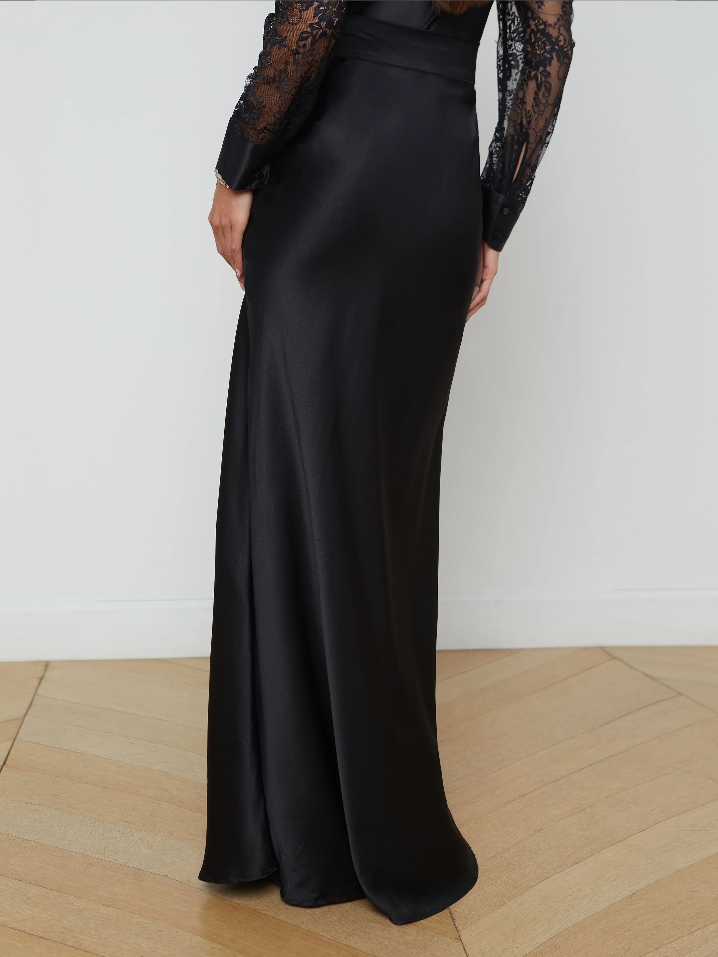 Ryker Silk Maxi Skirt - Image 5