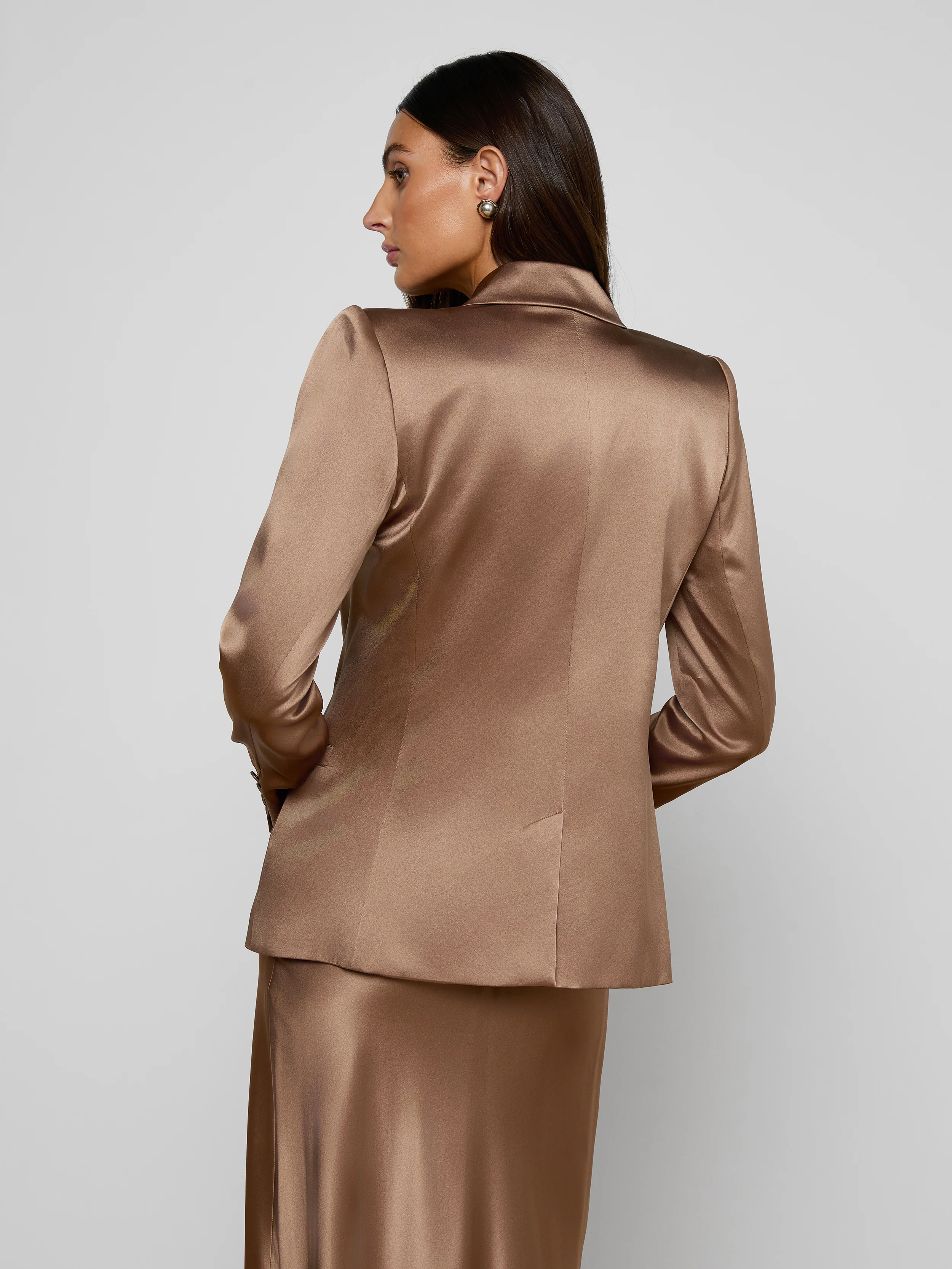 Sena Silk Blazer - Image 5