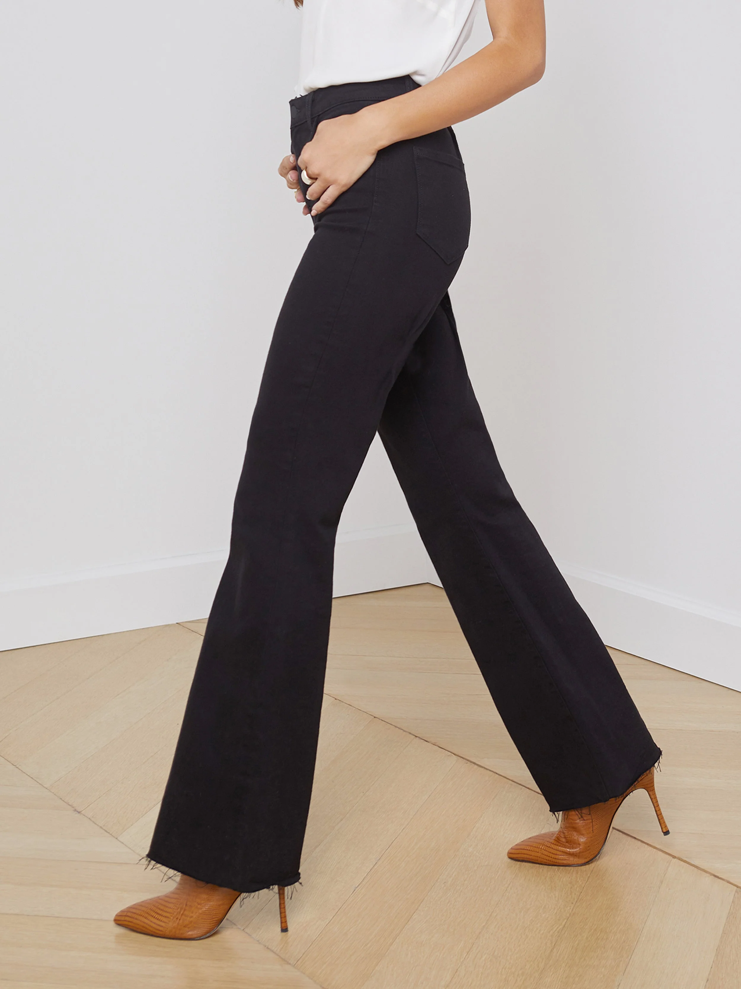 Sera Sneaker Flare Jean - Image 3