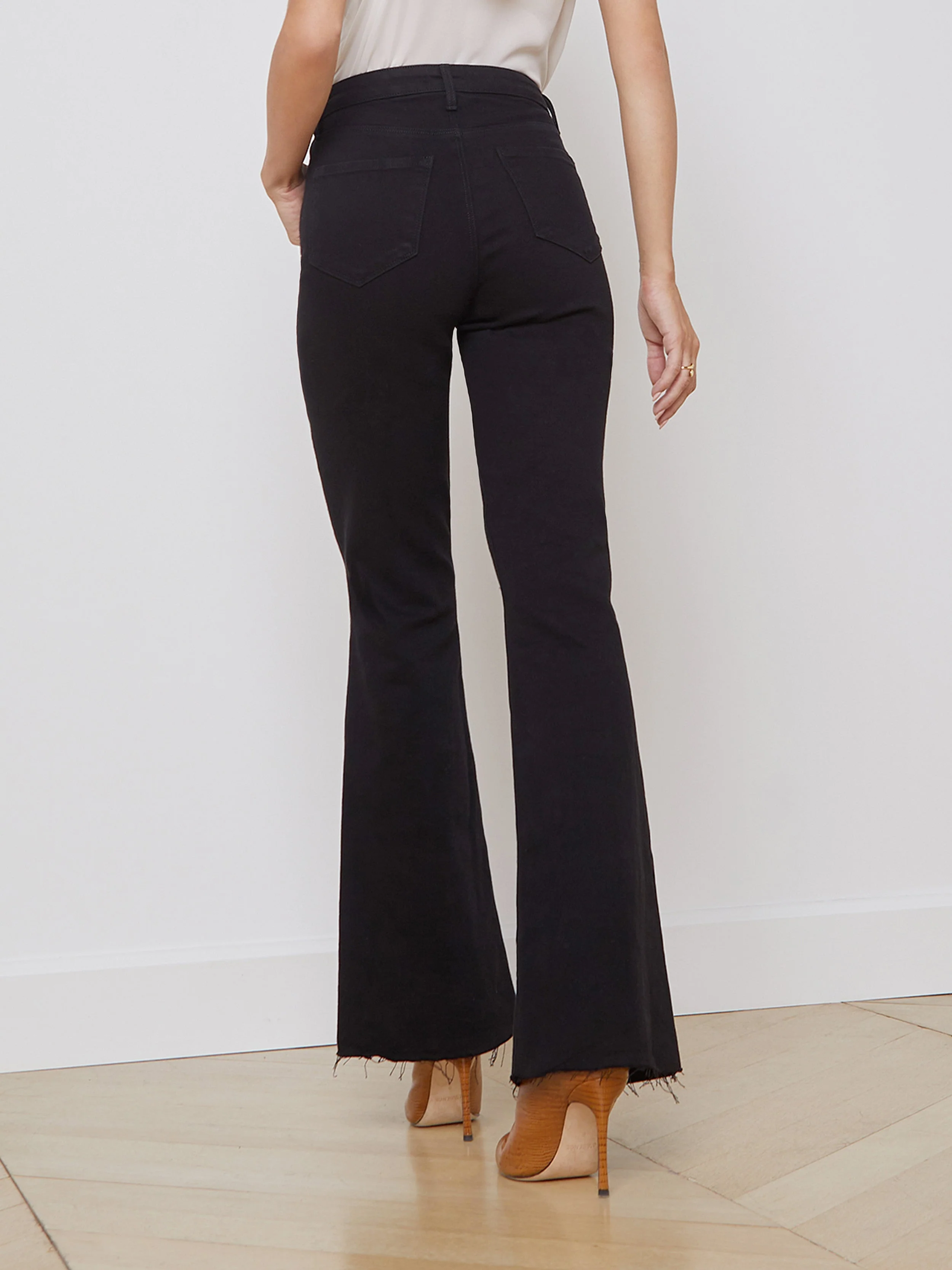 Sera Sneaker Flare Jean - Image 4