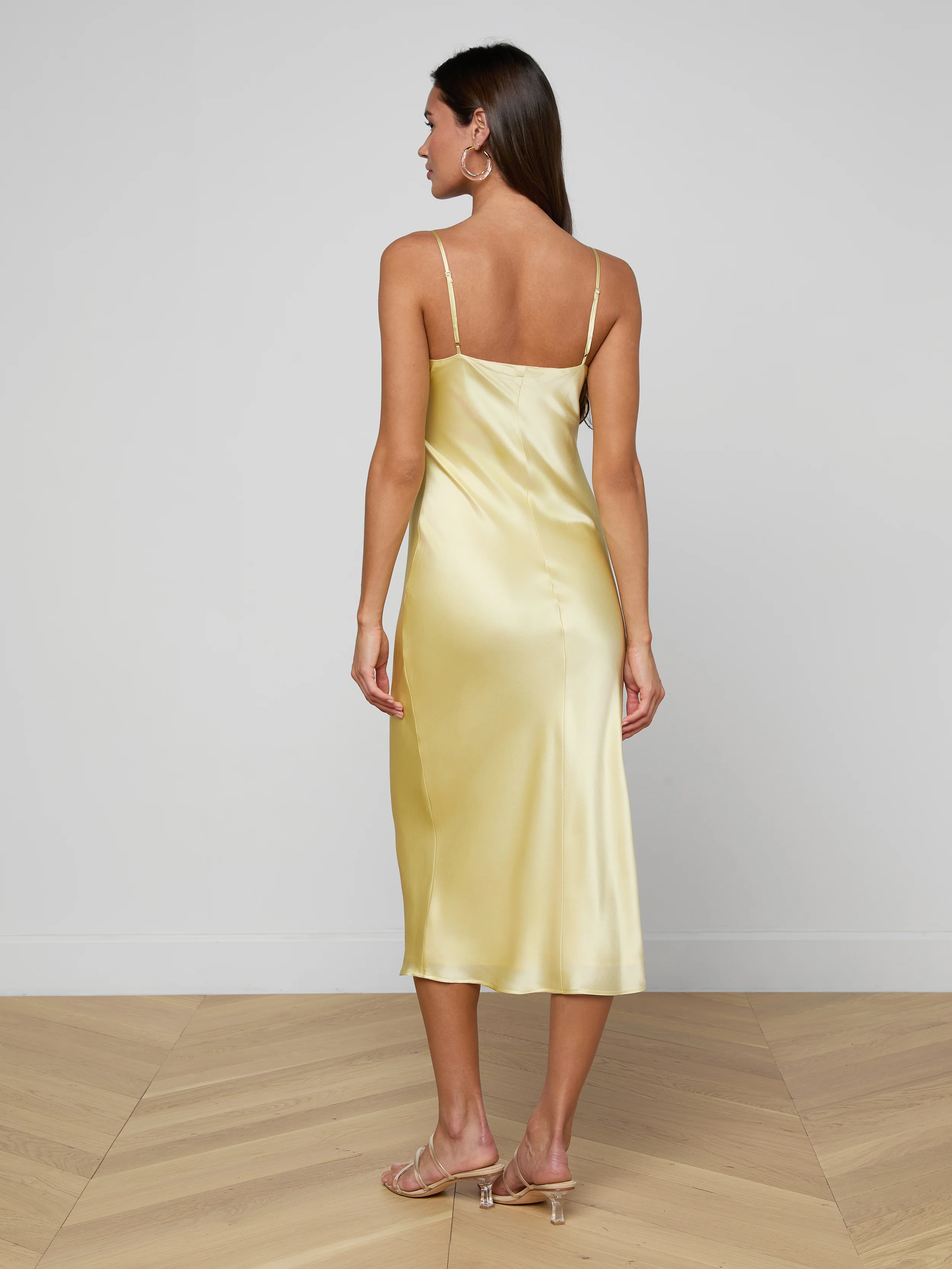 Seridie Silk Slip Dress - Image 3