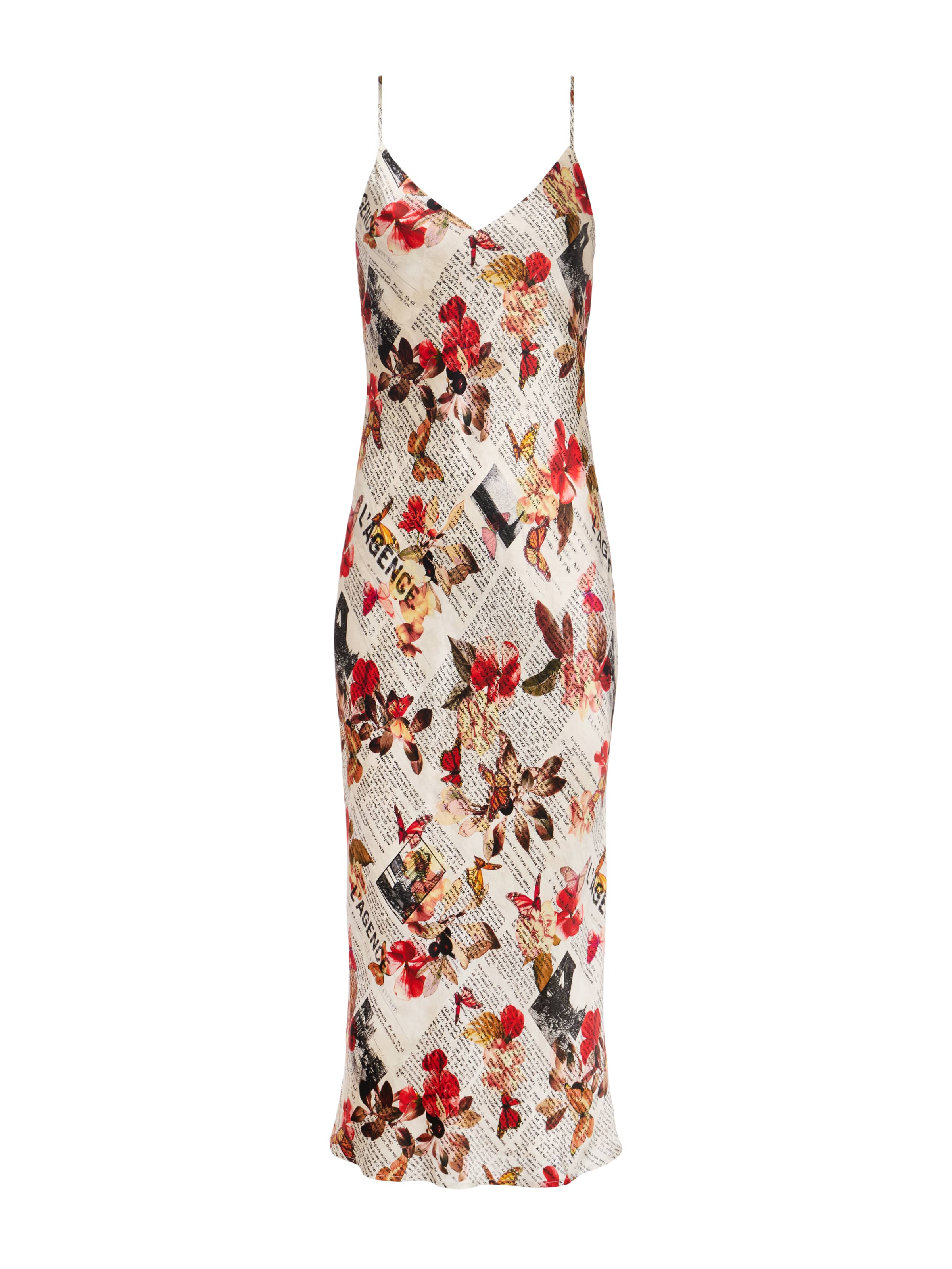 Seridie Silk Slip Dress - Image 7