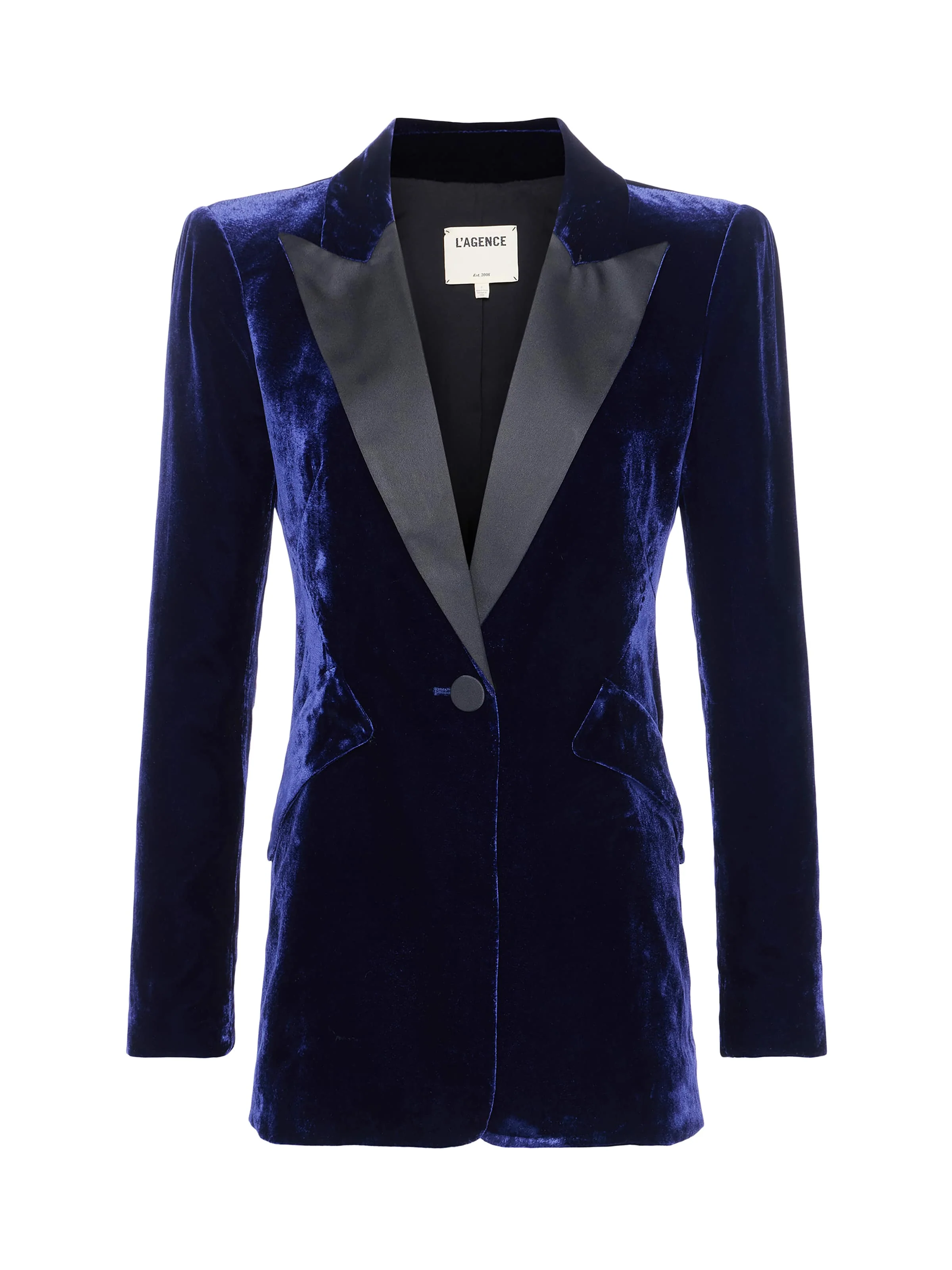 Sheila Velvet Longline Blazer - Image 6