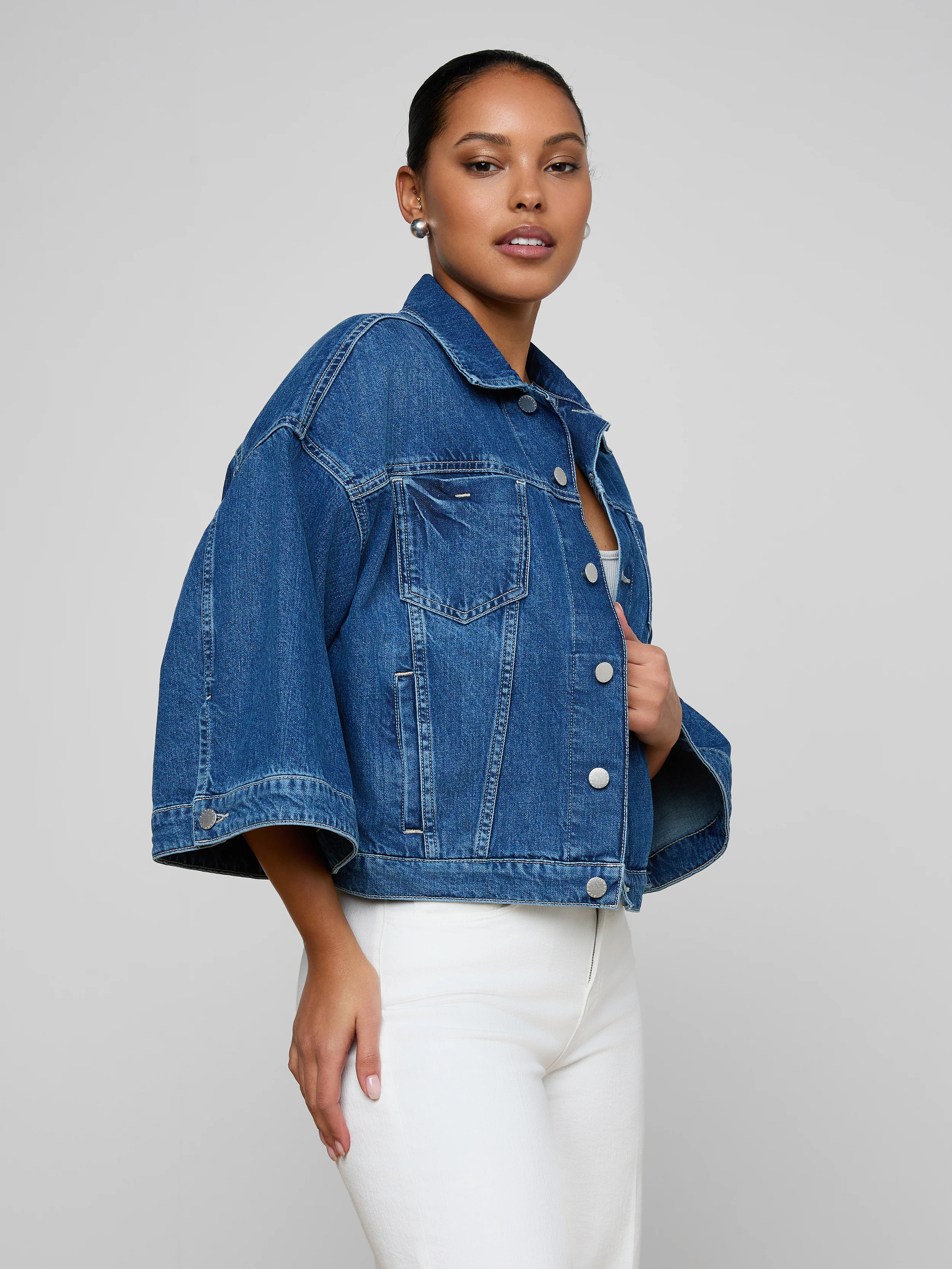Silas Cape Jacket - Image 2
