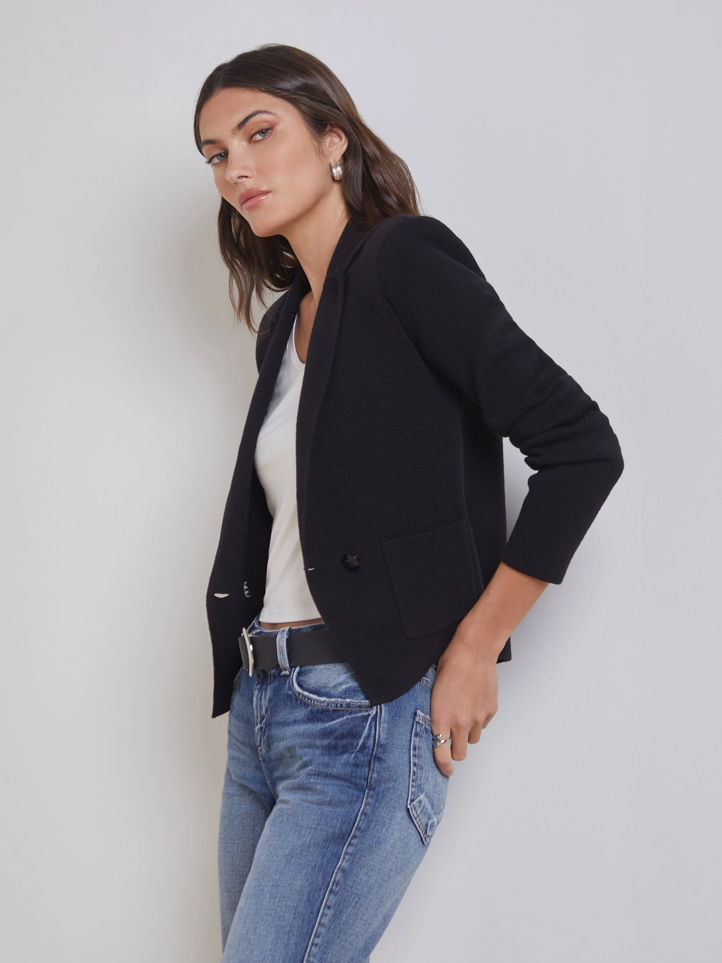 Sofia Knit Blazer - Image 4