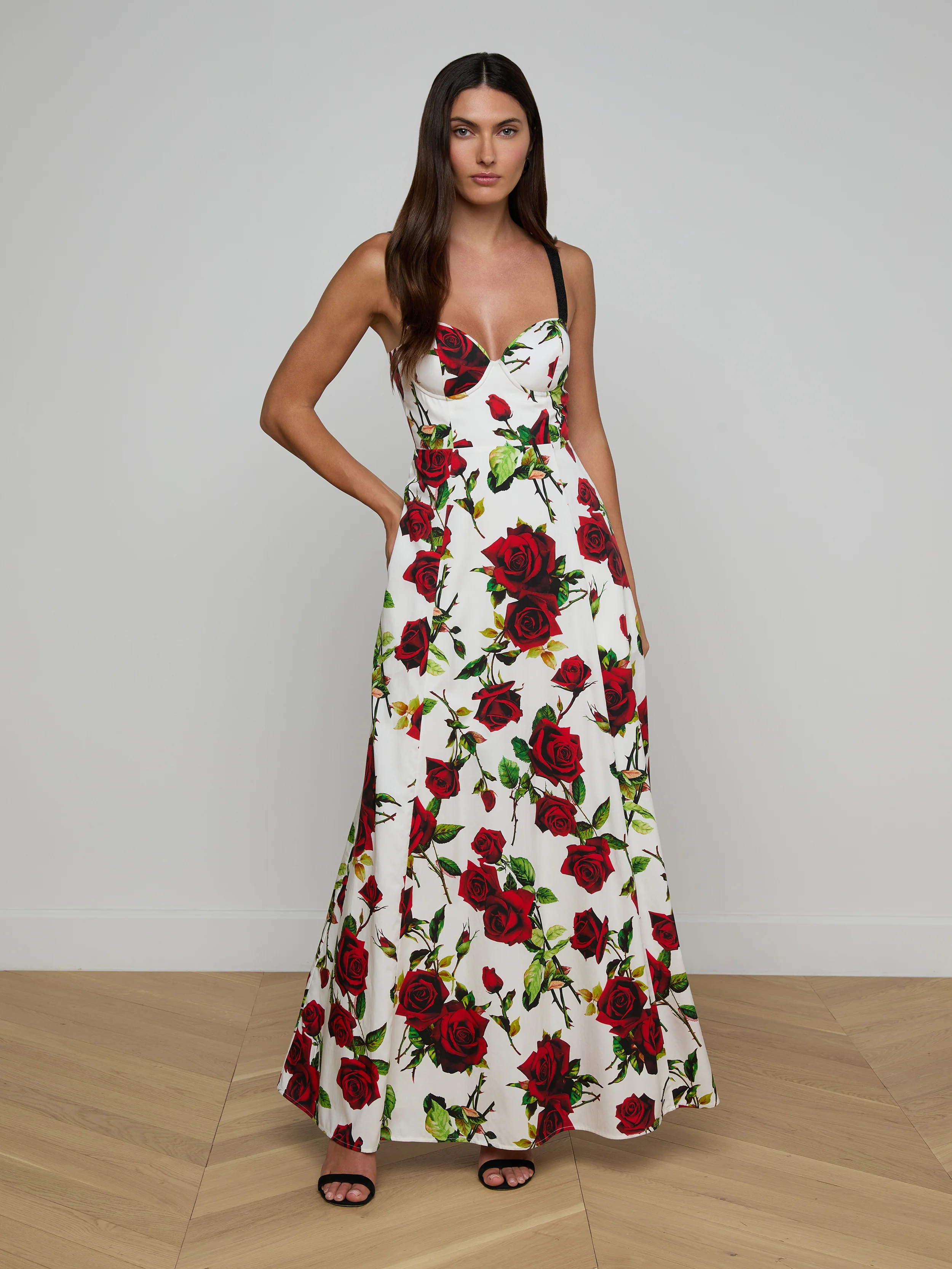 Sutton Beaded Strap Gown