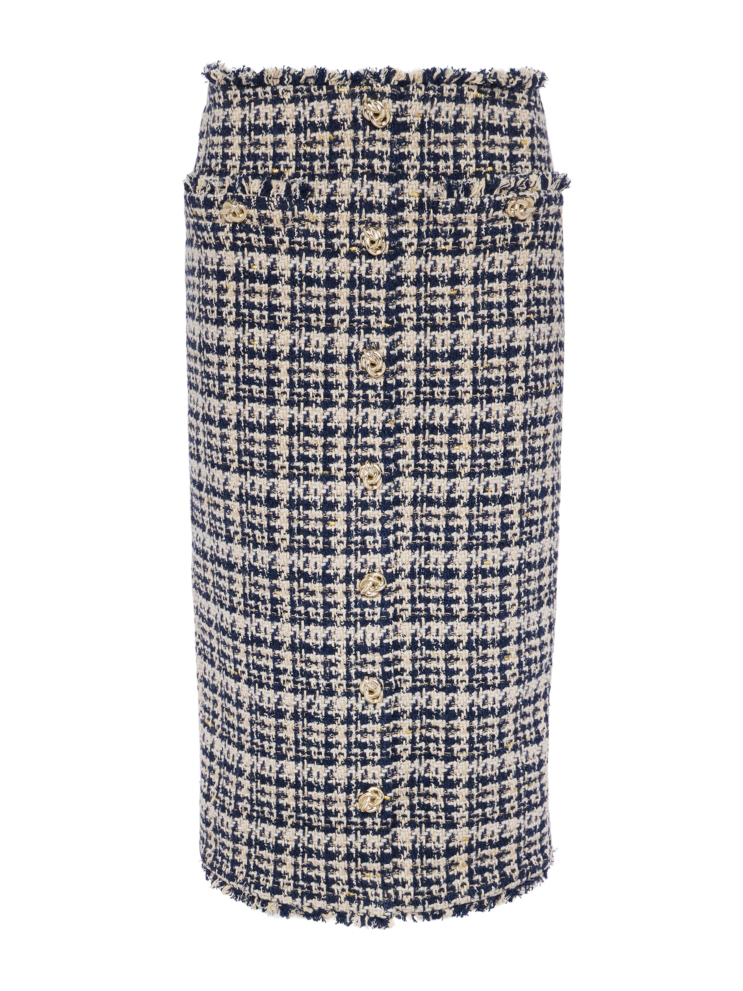 Tai Tweed Midi Skirt - Image 6