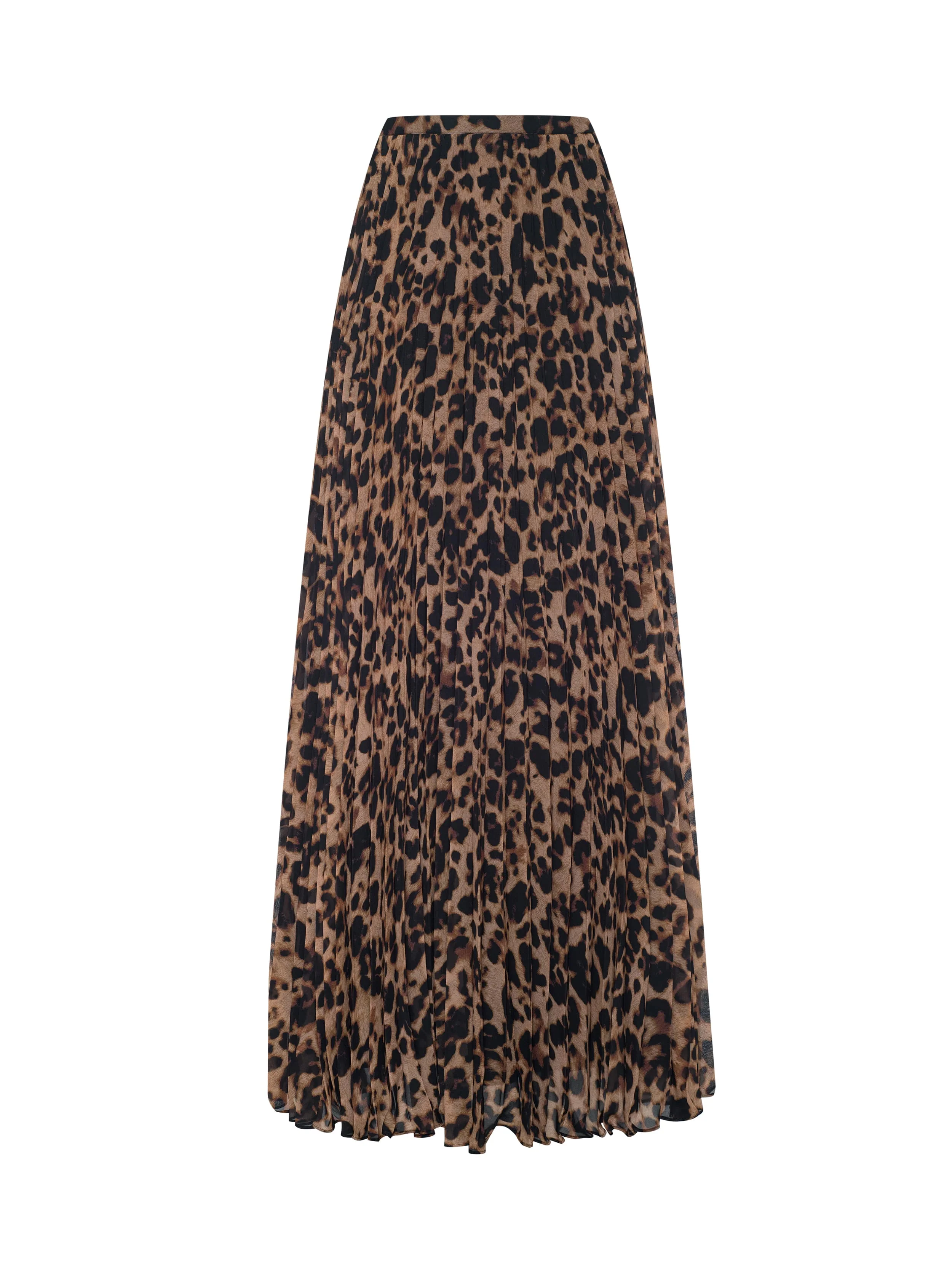 Torin Pleated Maxi Skirt - Image 7