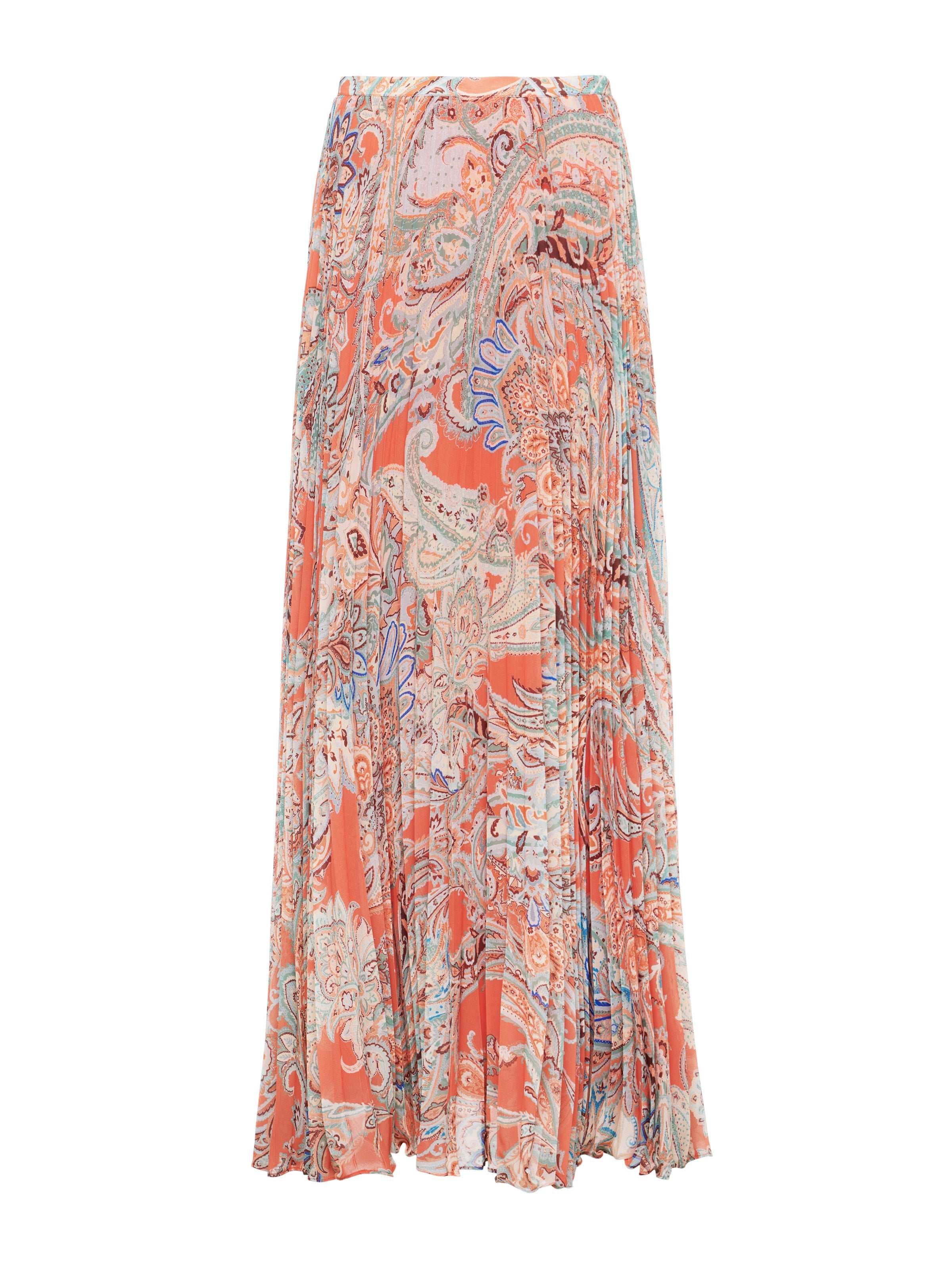 Torin Pleated Maxi Skirt - Image 8