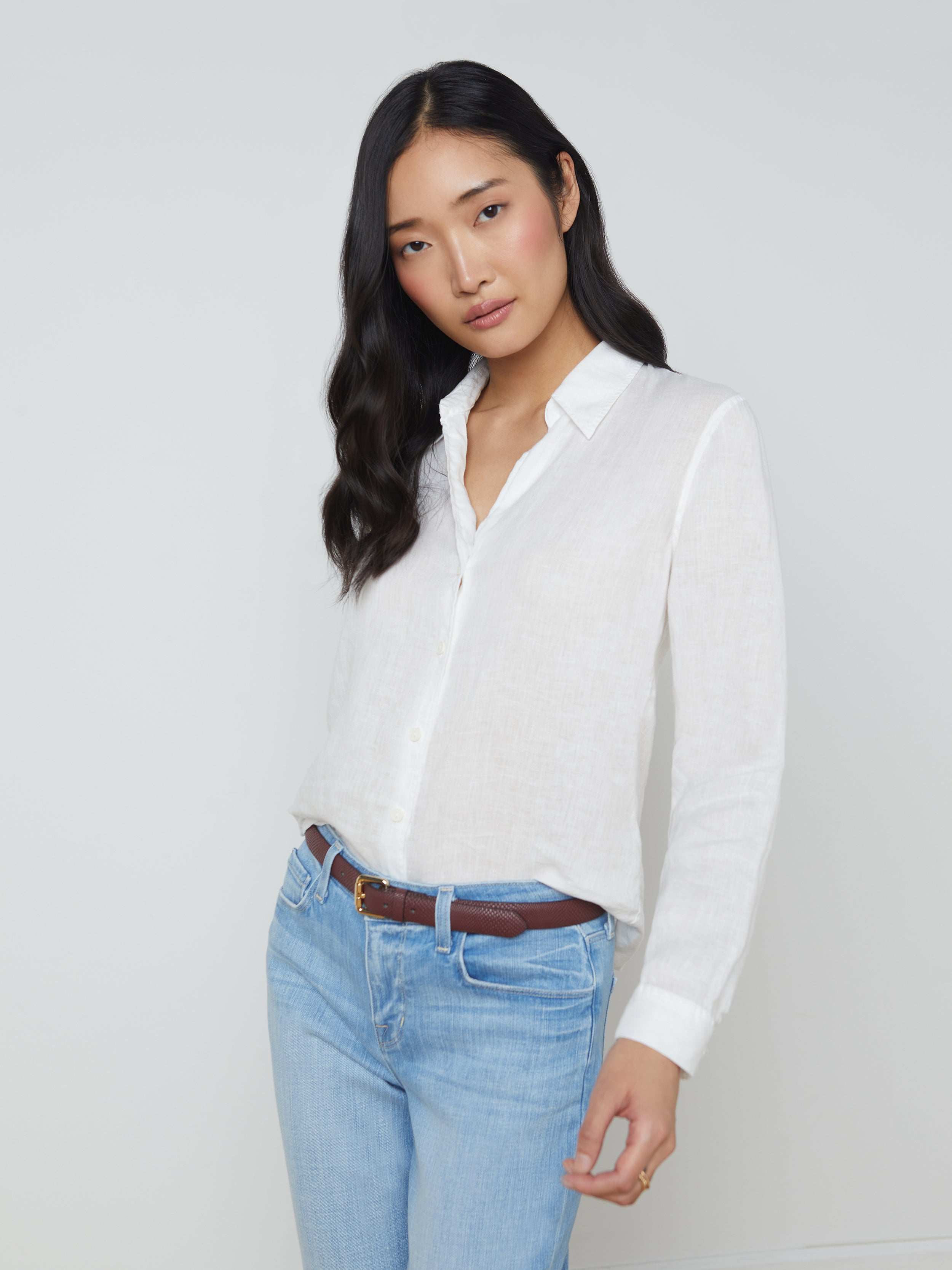 Tyler Linen Blouse - Image 2