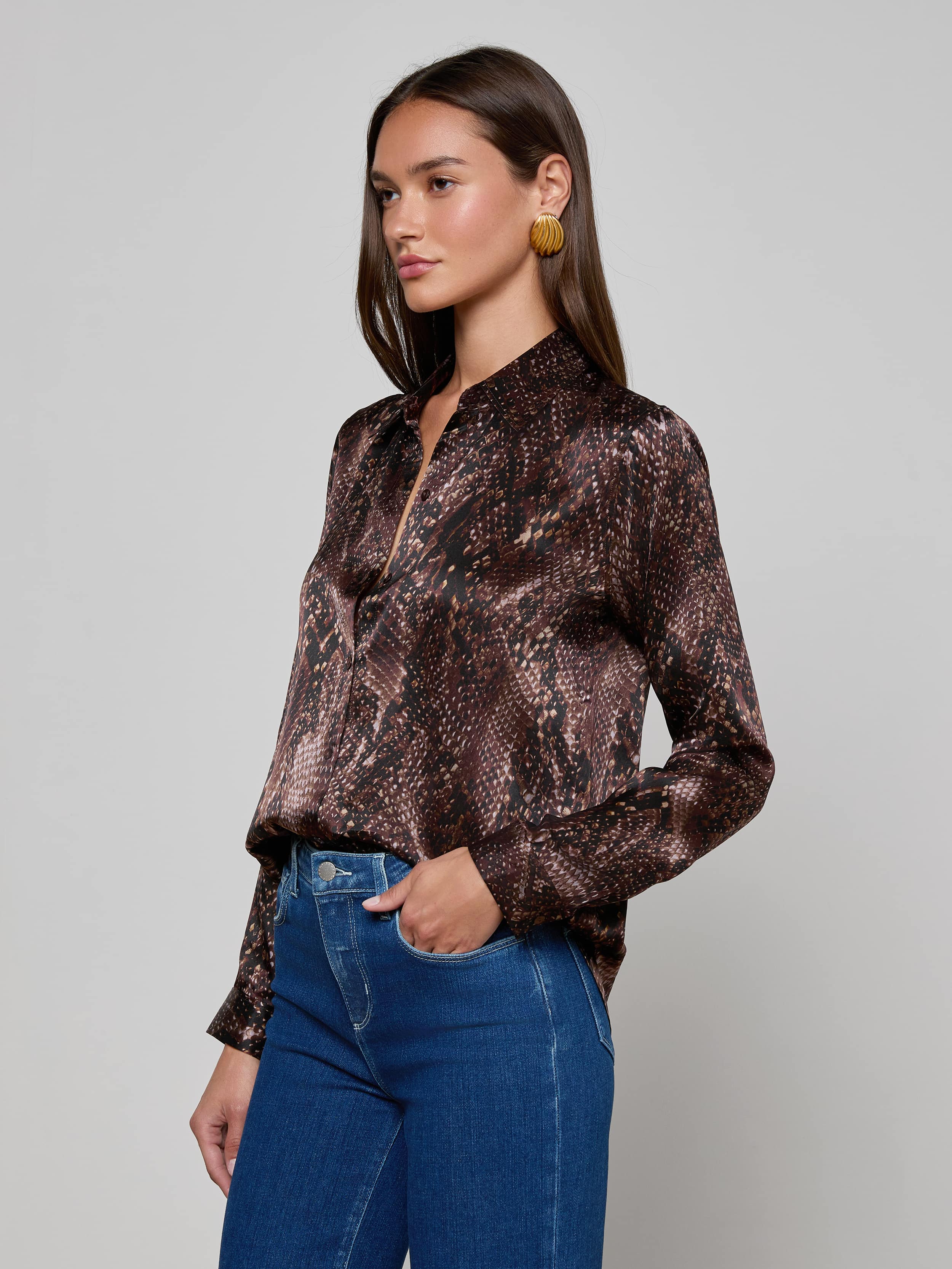 Tyler Silk Blouse - Image 2