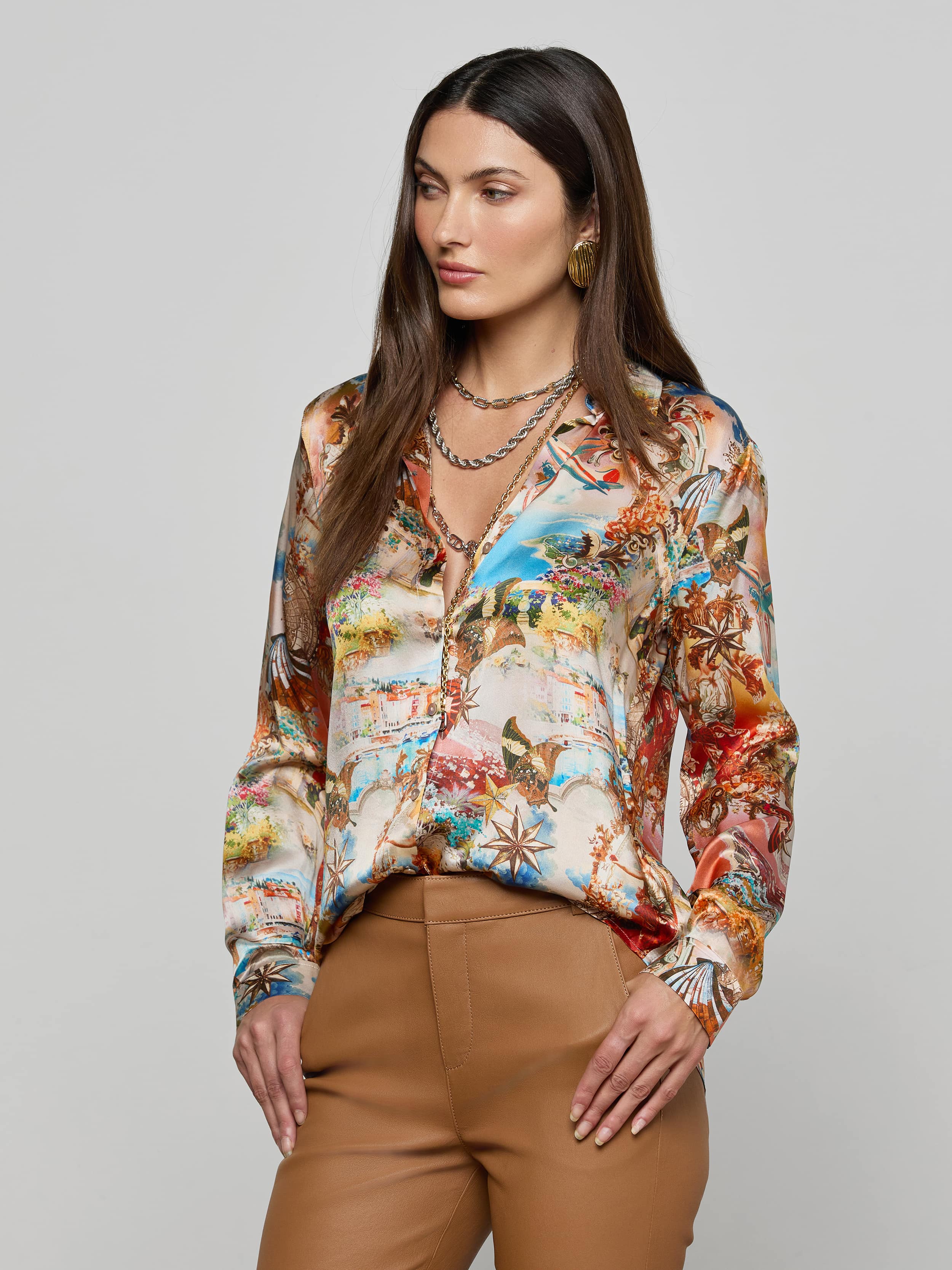 Tyler Silk Blouse - Image 3