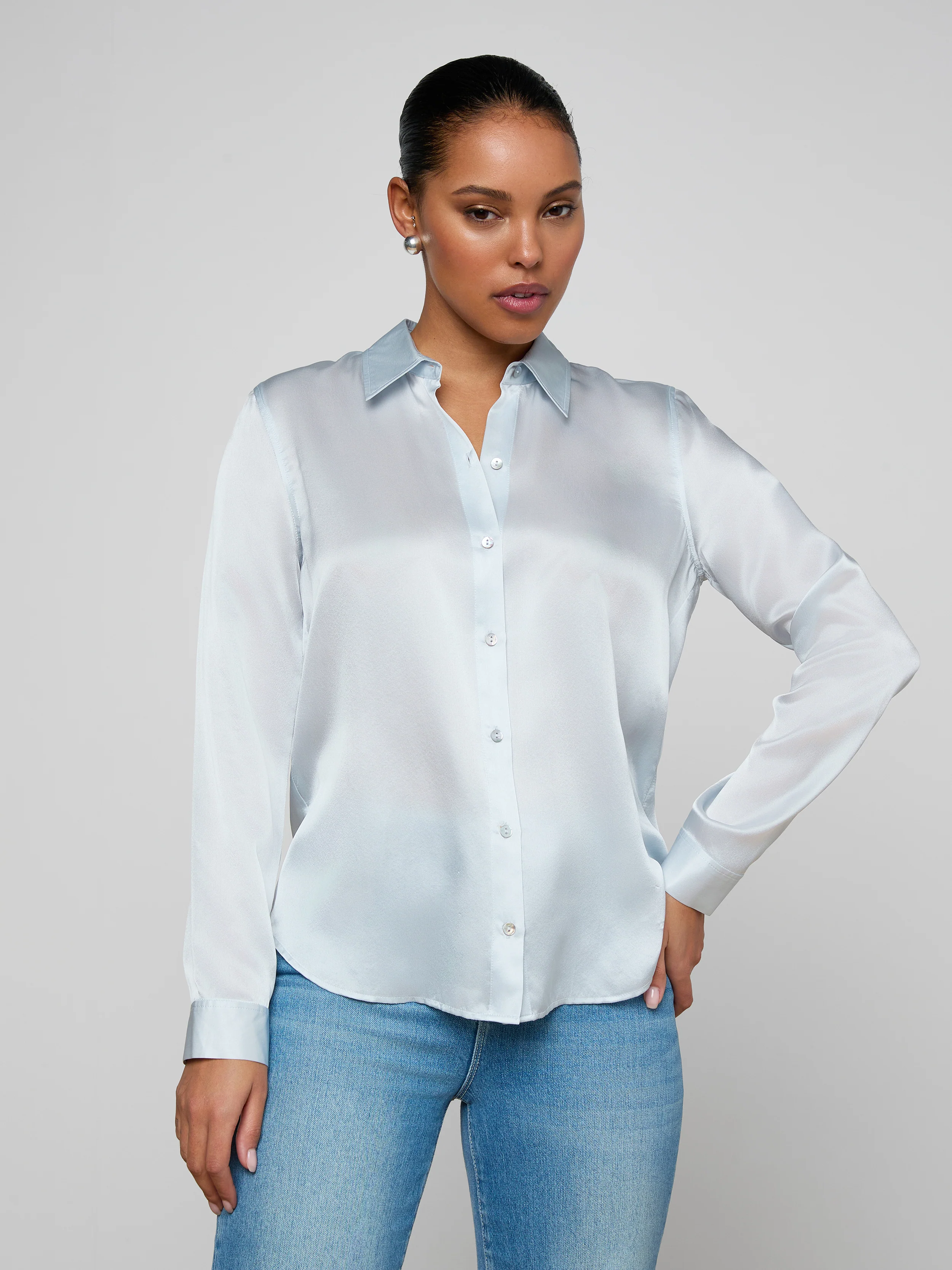 Tyler Silk Blouse - Image 2