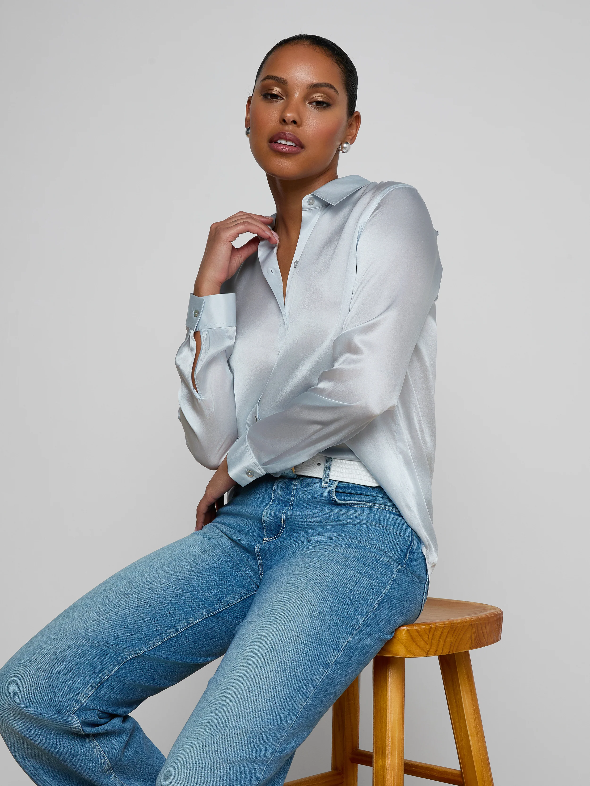 Tyler Silk Blouse - Image 6