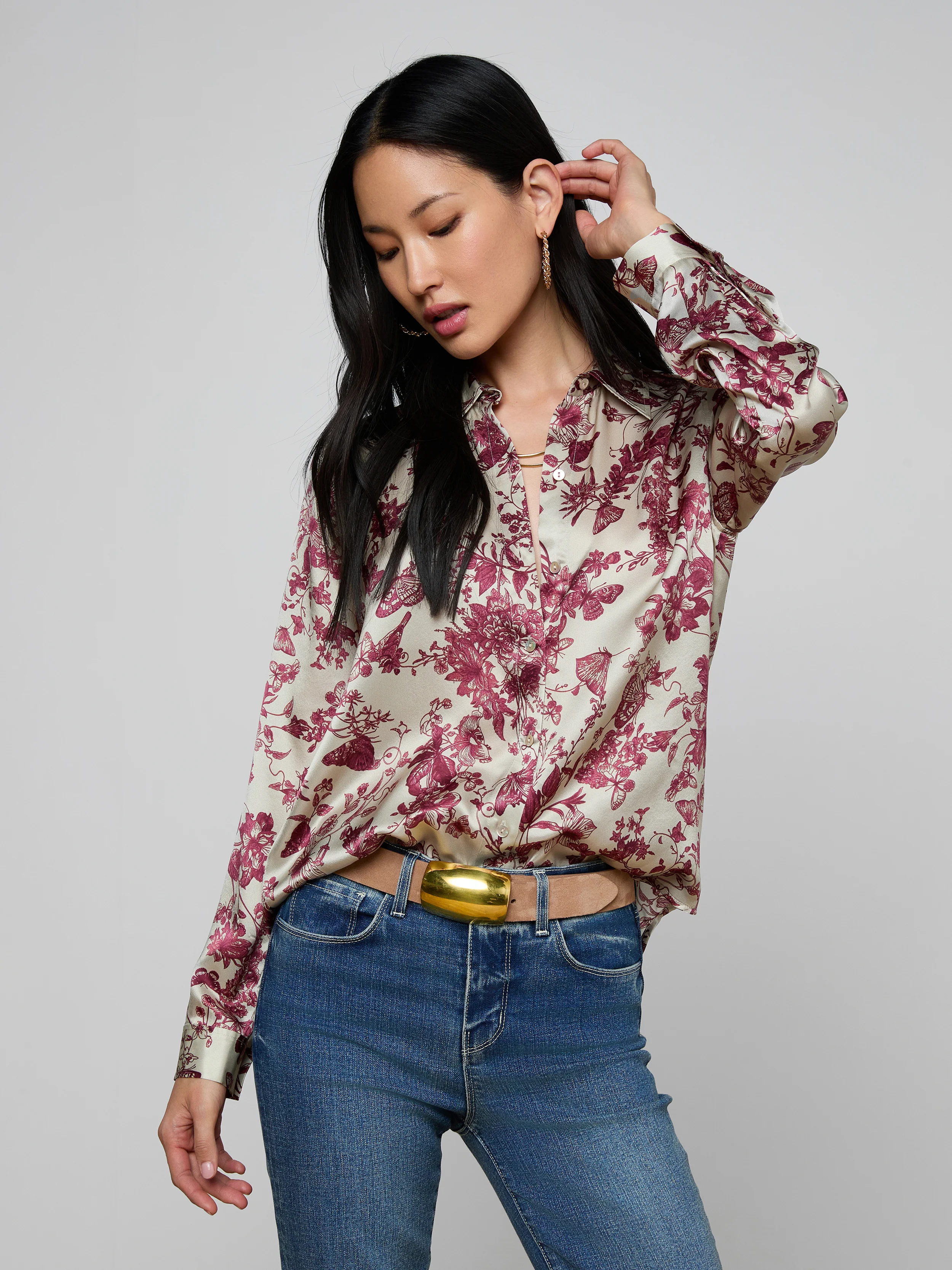 Tyler Silk Blouse
